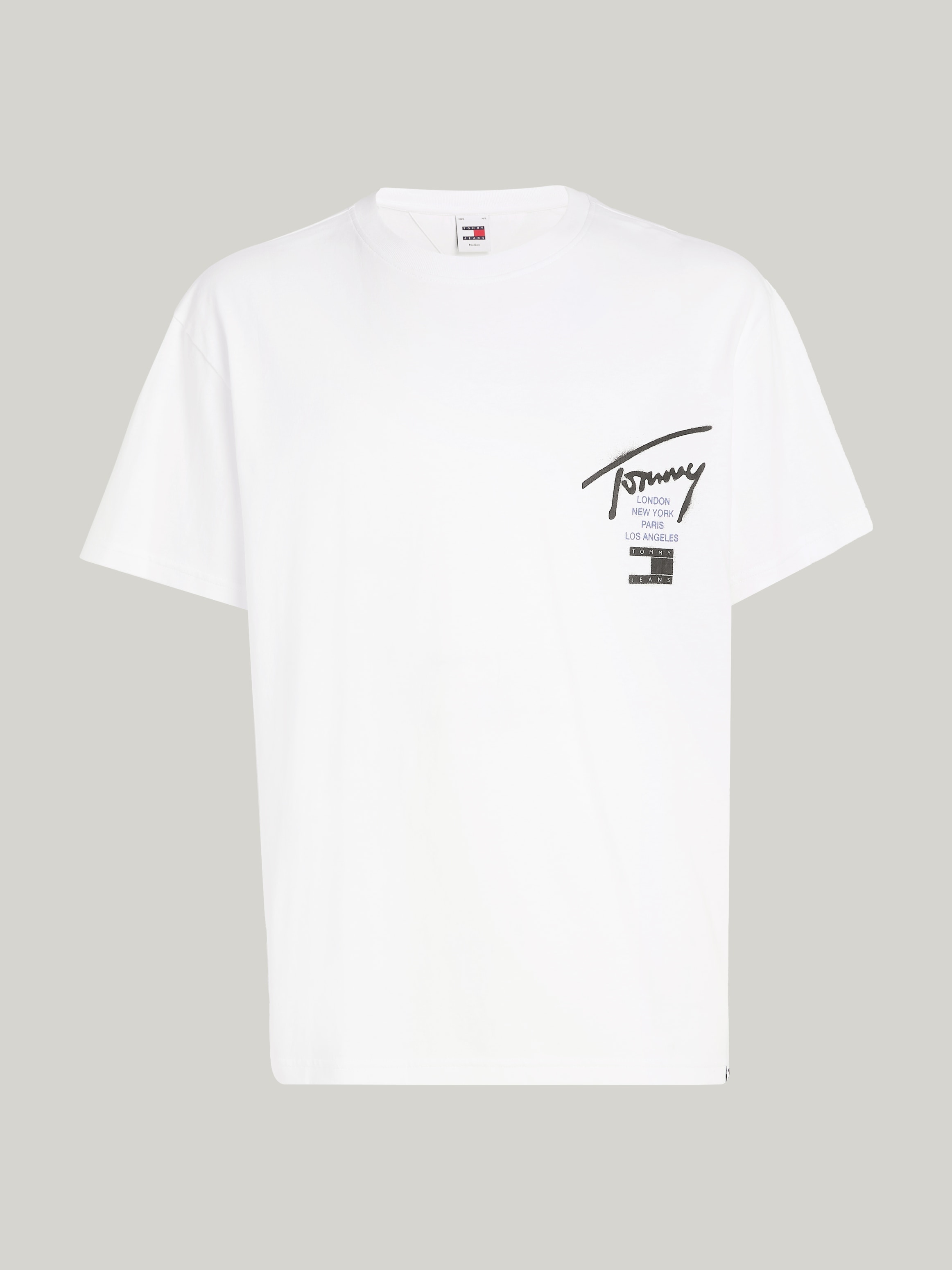 Tommy Jeans T-Shirt »TJM REG GRAFFITI SIG TEE EXT«, mit Logoschriftzug