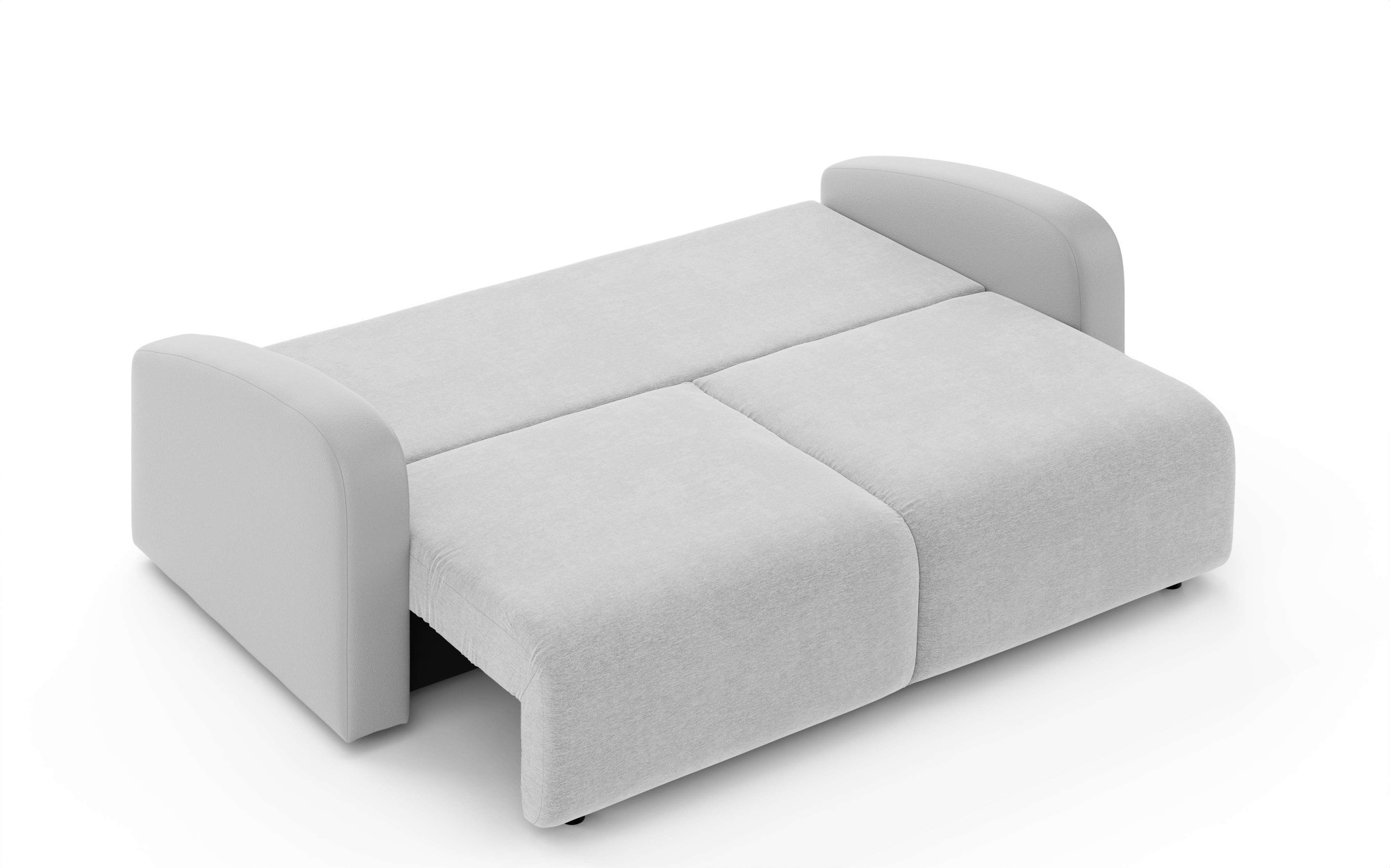 INOSIGN 3-Sitzer »JIGGS wahlweise Schlafsofa mit Bettkasten, Masse B/H/T: 228/96/110 cm«, Sofa mit Wellenunterfederung, enthält 2 Rückenkissen und 2 Zierkissen