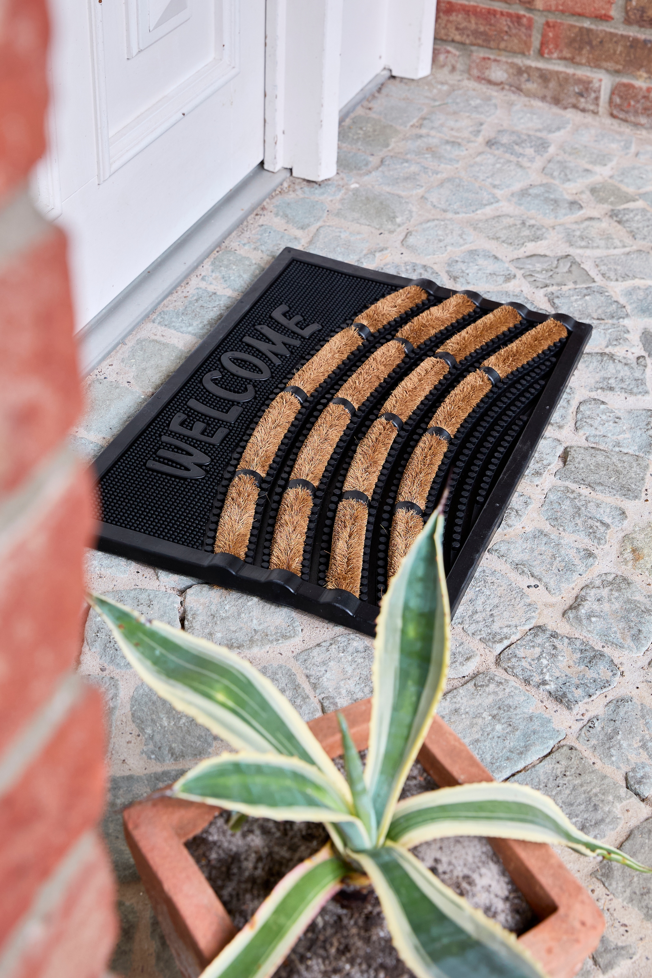 ASTRA Fussmatte »Rimini« rechteckig 30 mm Höhe Schmutzfangmatte, In- und Outdoor geeignet, 40x60 cm