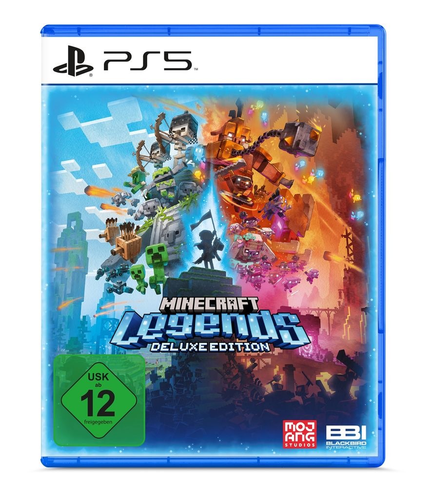 Image of Minecraft Spielesoftware "Minecraft Legends - Deluxe Edition" PlayStation 5