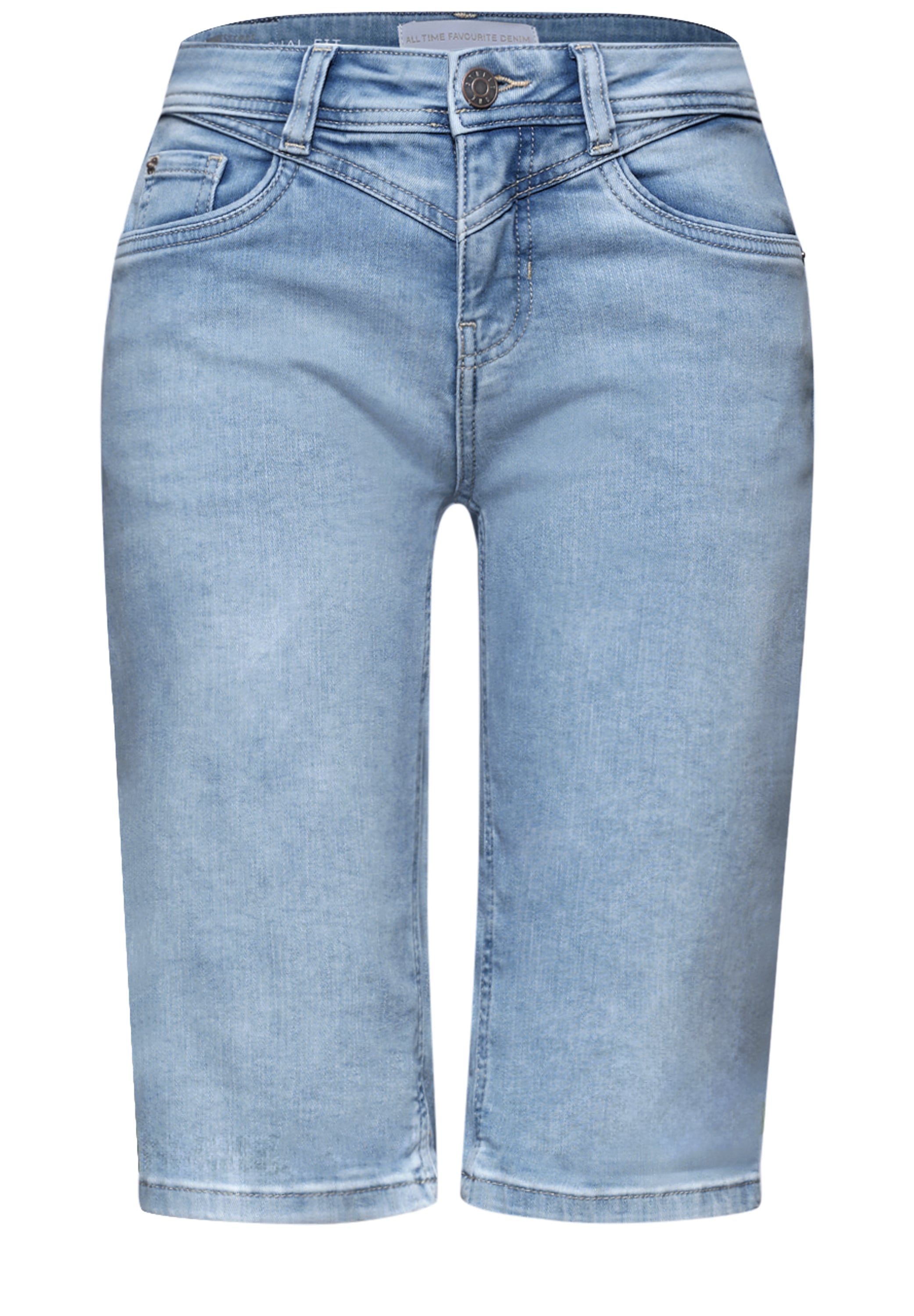 STREET ONE Bermuda »Style Jane«  bermuda slim leg avec détail revers