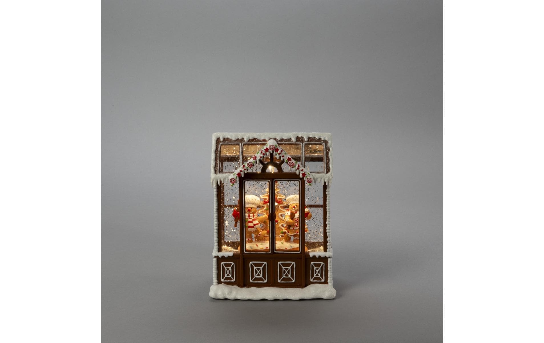 KONSTSMIDE Lanterne LED »Lebkuchenhaus, Höhe: 21,5 cm« 1 cuis