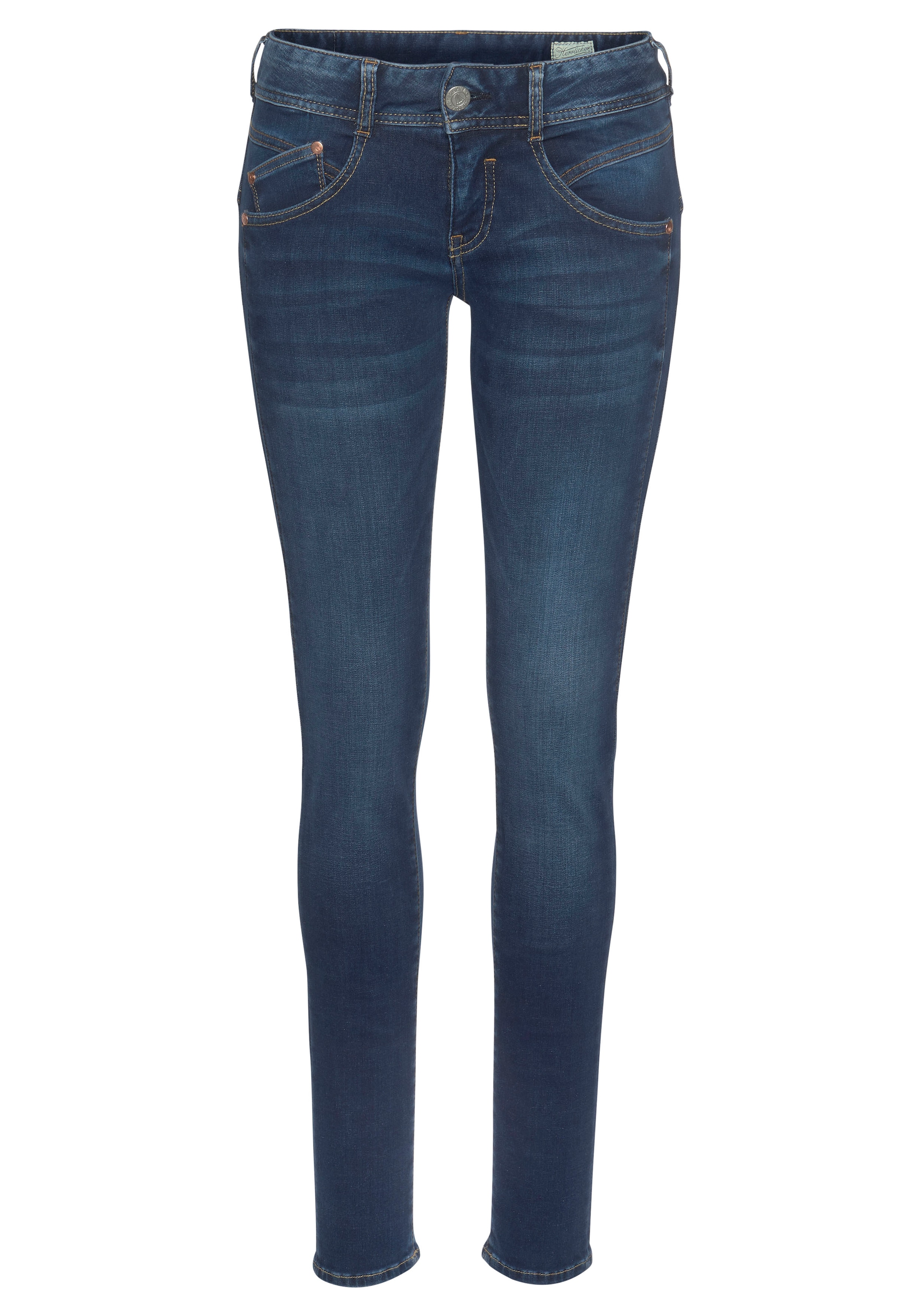 Herrlicher Slim Jeans blau Casual-Look hot