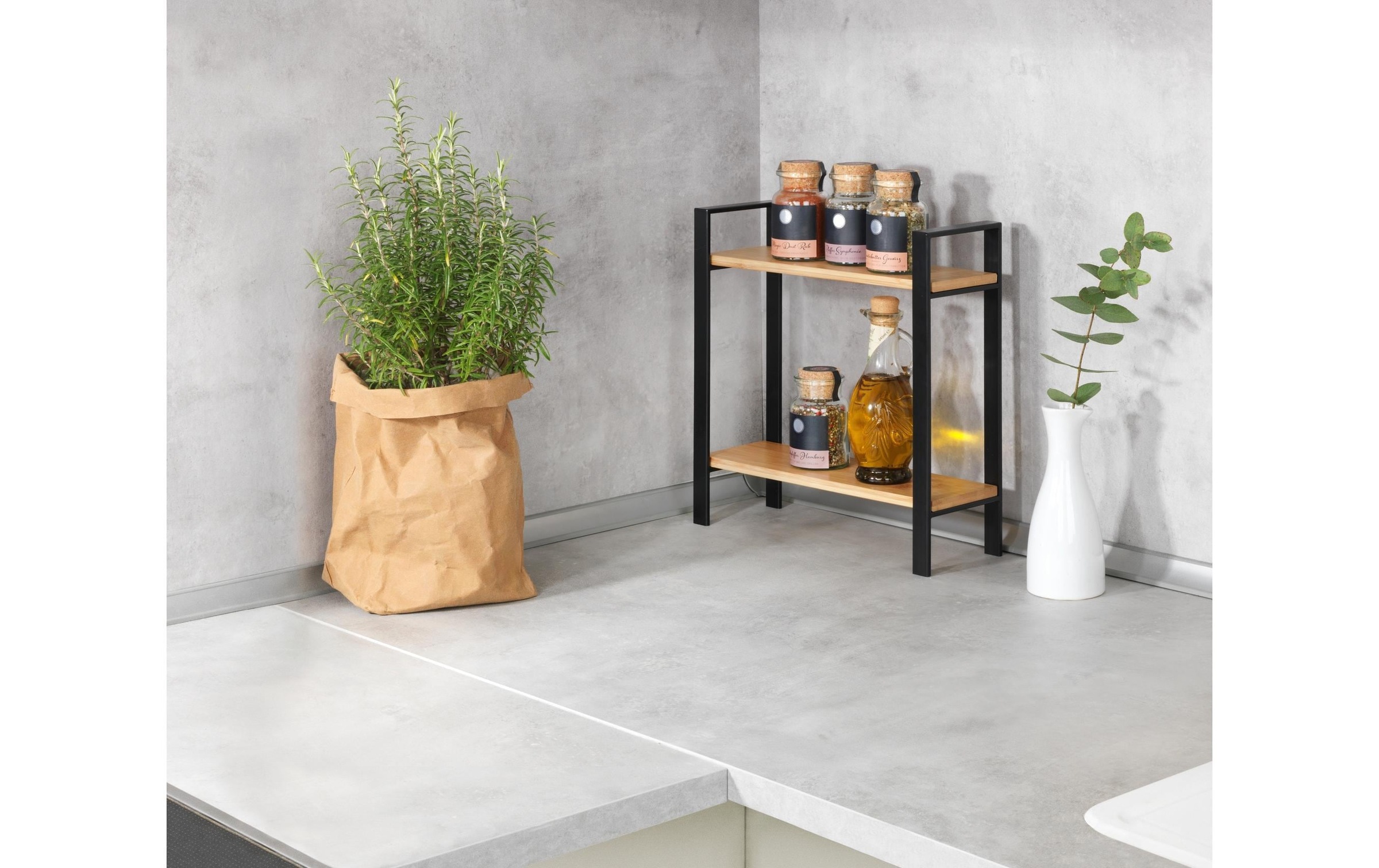 WENKO Étagère de cuisine »Lou 32 x 33 cm«