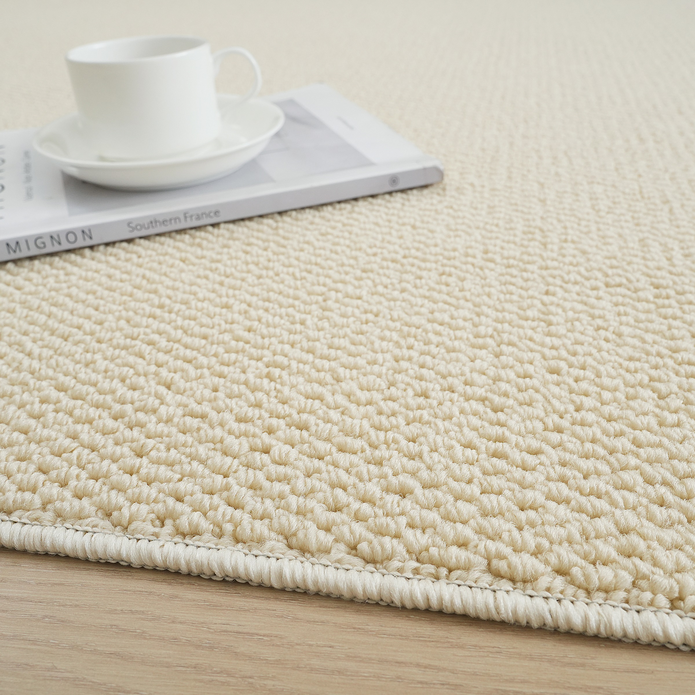 my home Teppich »Lilia«, rechteckig, 5 mm Höhe, Sisal-Optik, uni, waschbar, Wohnzimmer, Schlafzimmer, Esszimmer