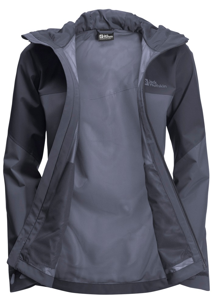 Jack Wolfskin Outdoorjacke »WEILTAL 2L JKT W«, mit Kapuze