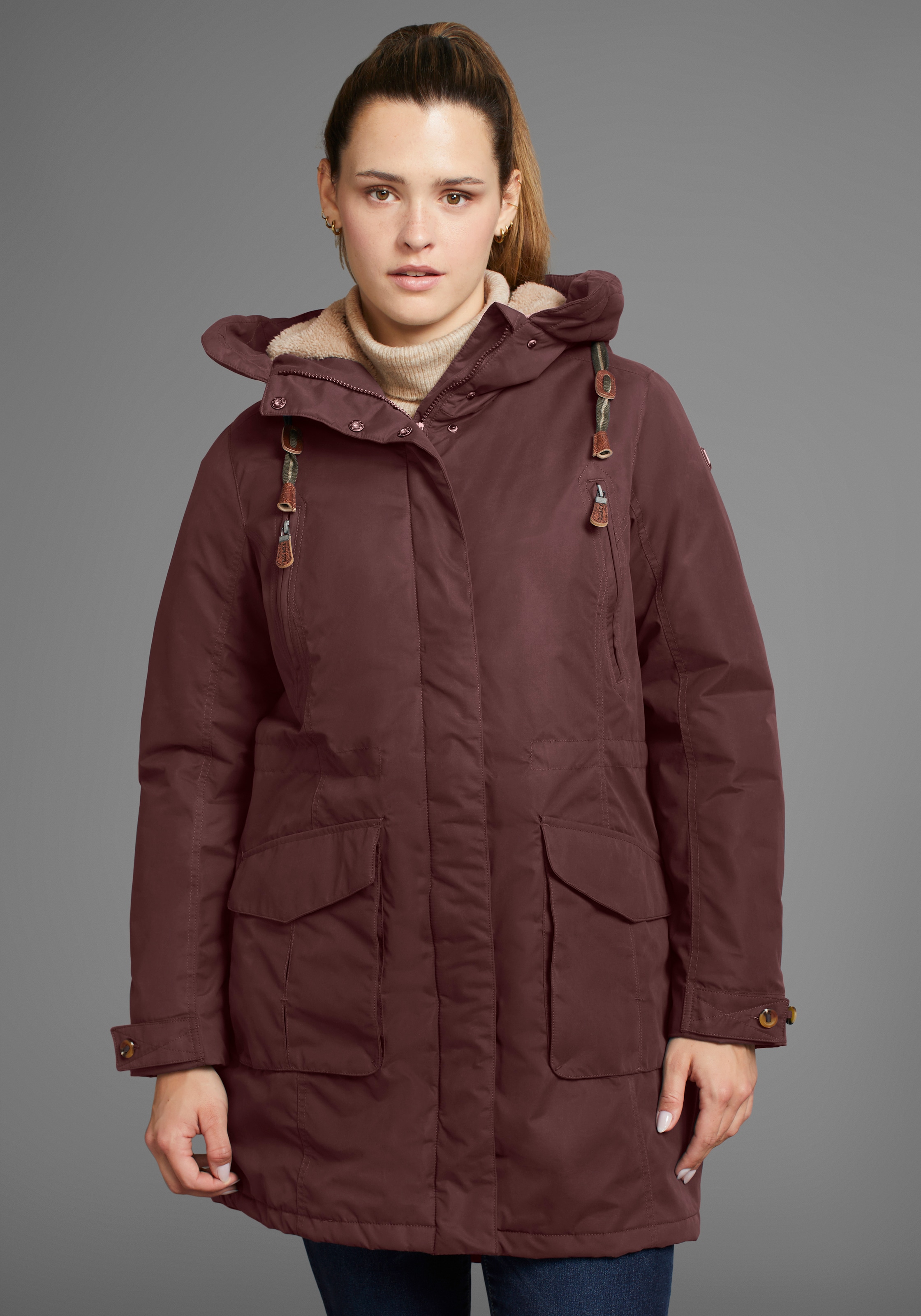 G.I.G.A. DX by killtec Parka fonctionnelle »MANOLARA« mitKapuze Wärmend & winddicht & wasserabweisend