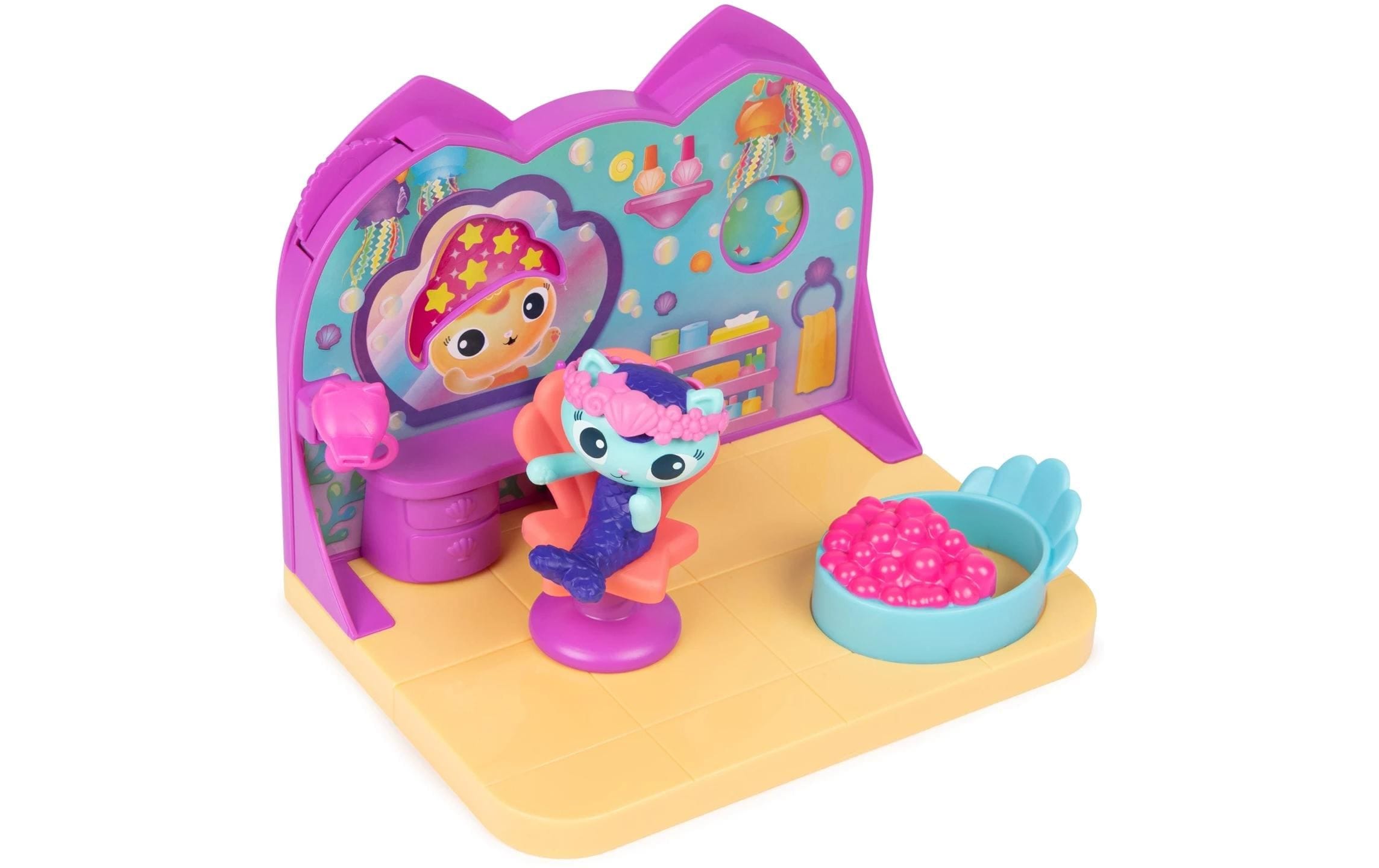 nicht definiert Spielwelt »Spinmaster Gabby's Dollhouse Deluxe Room MerCat Spa...