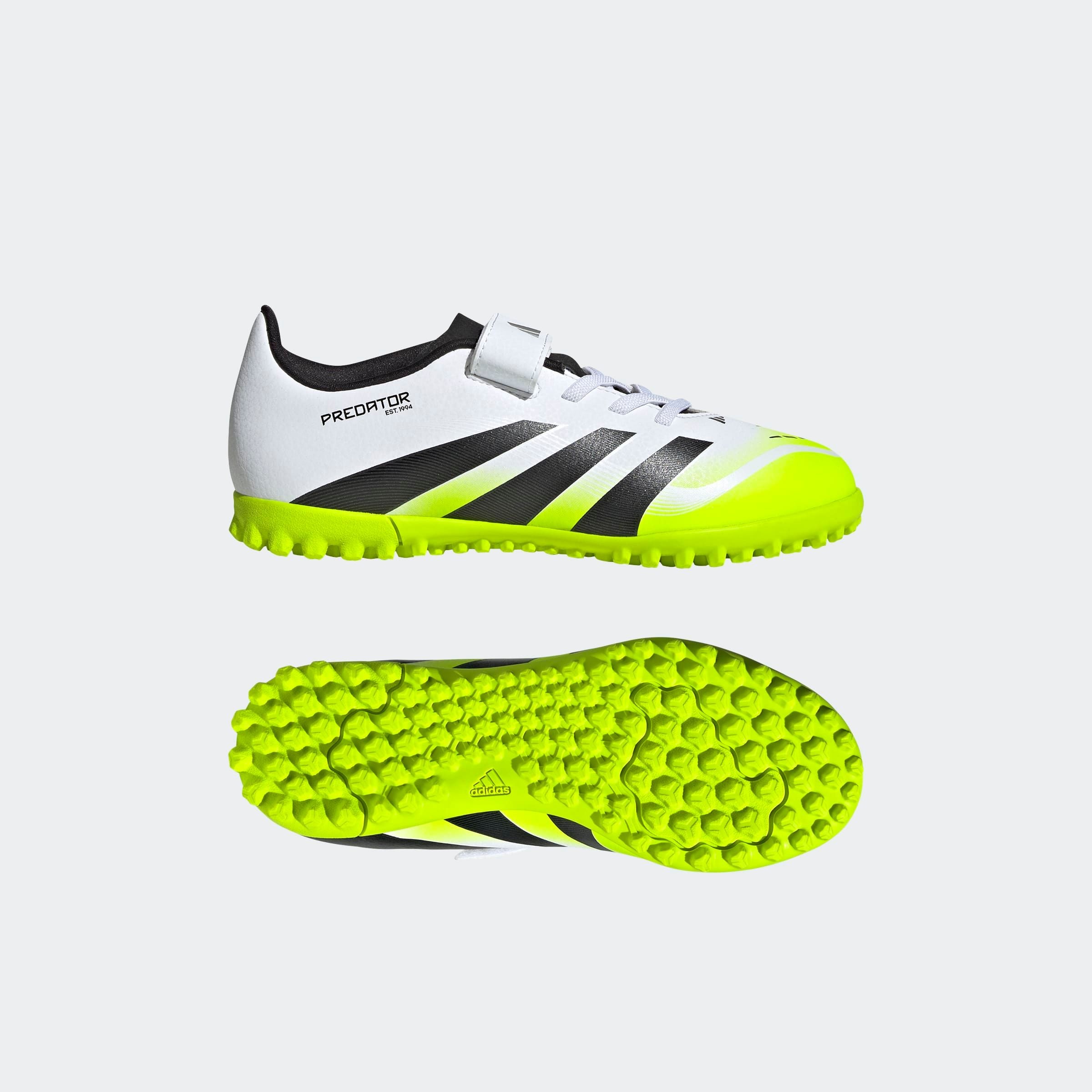 adidas Performance Fussballschuh »PREDATOR CLUB HOOK-AND-LOOP KUNSTRASENSCHUHE KIDS«, geeignet für harte Untergründe Asche und Kunstrasen