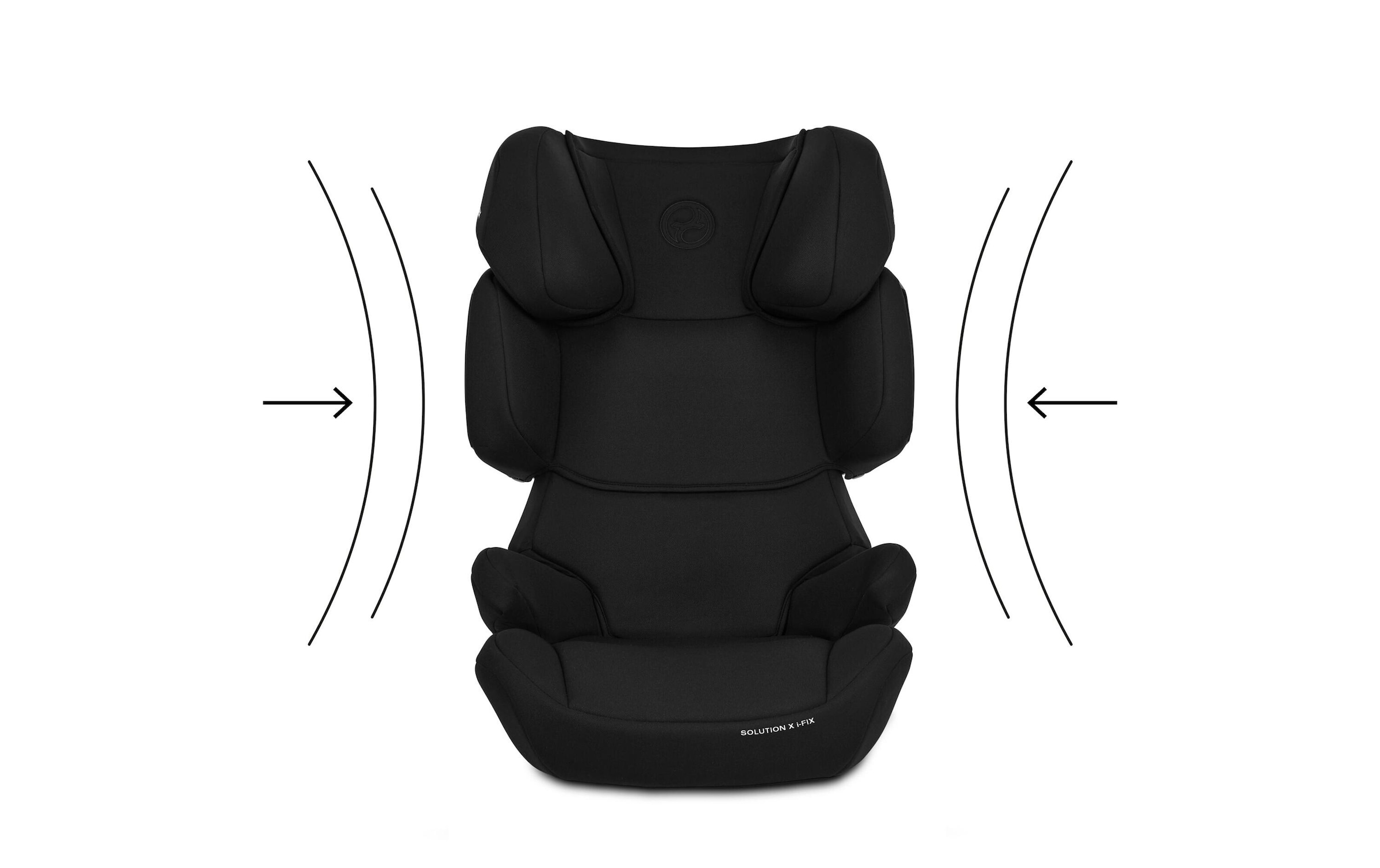 Cybex Autokindersitz »Solution X i-Fix Pure Black«