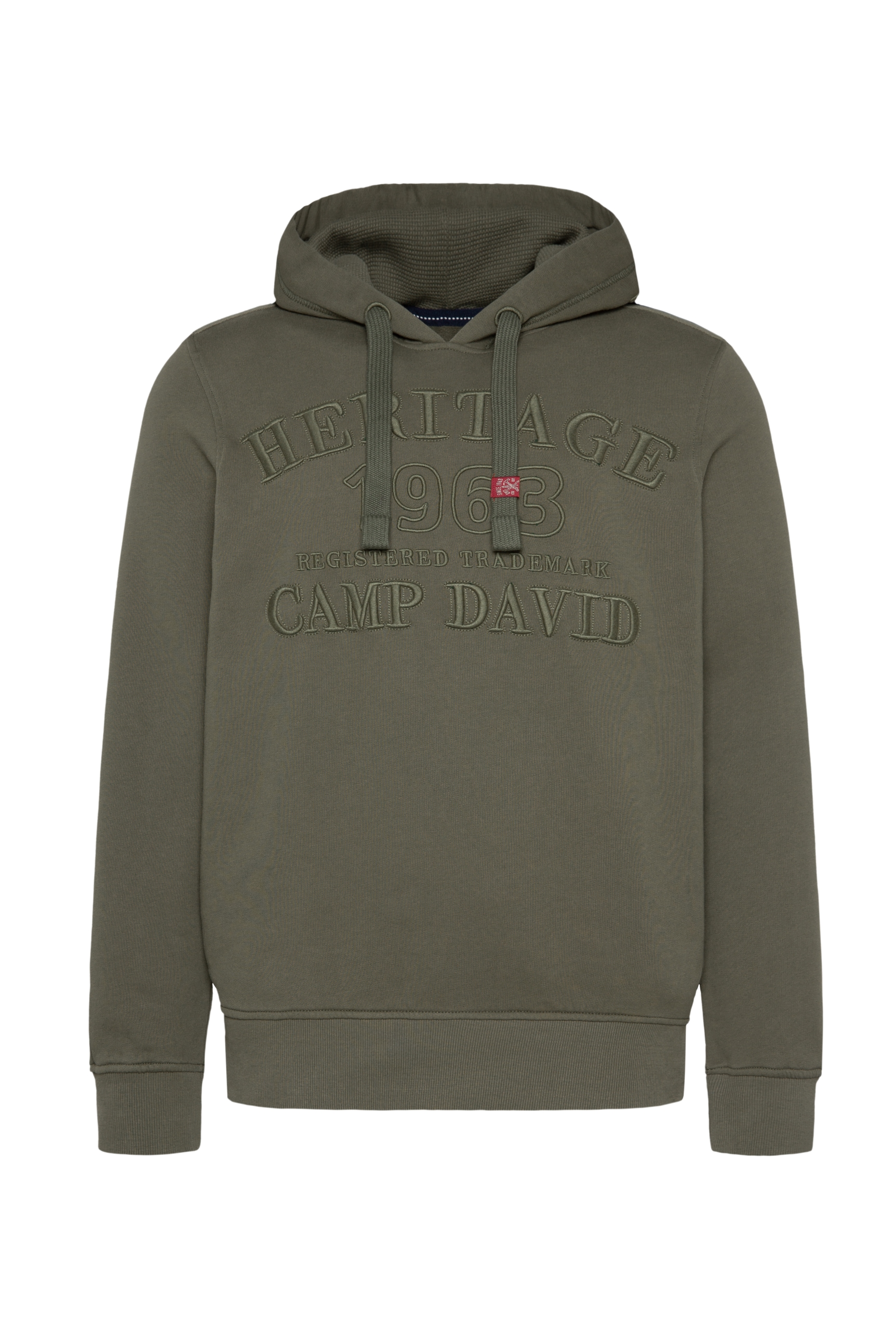 CAMP DAVID Kapuzensweatshirt, mit Logostickereien