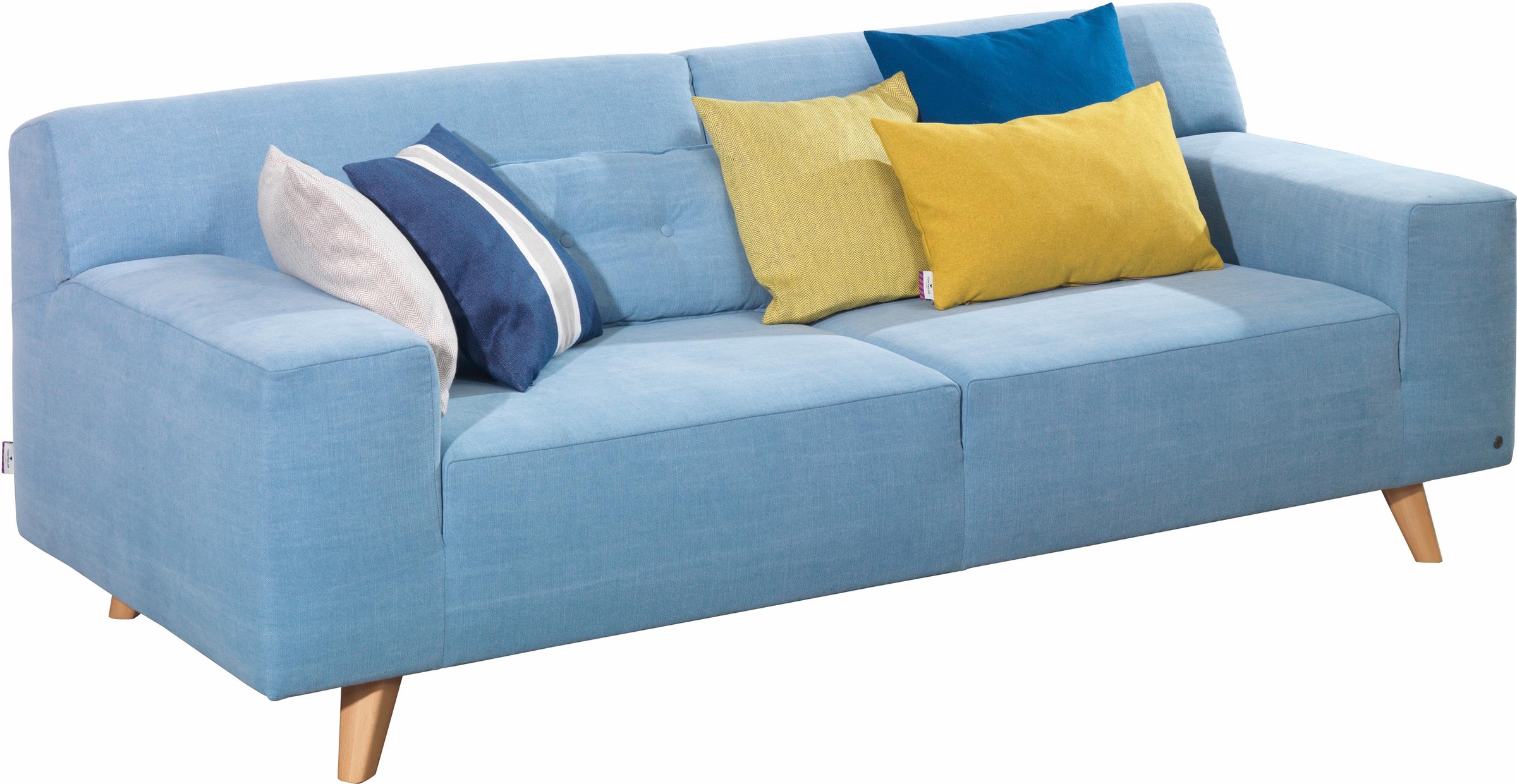 Image of TOM TAILOR 2-Sitzer »NORDIC PURE«, im Retrolook, Füsse Buche natur bei Ackermann Versand Schweiz