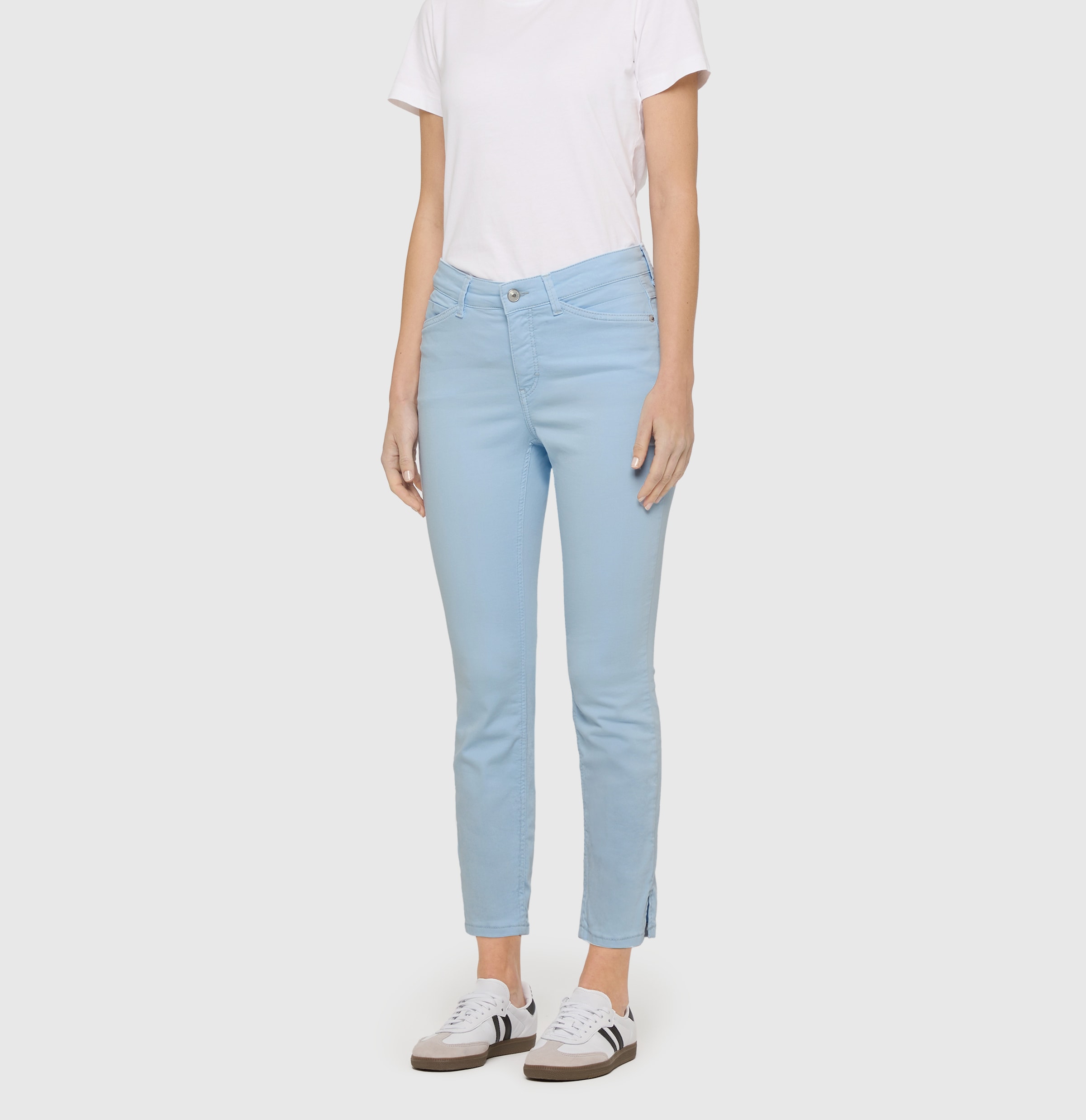 Image of MAC 7/8-Jeans "Dream Summer" verkürzt mit Schlitz am Saum