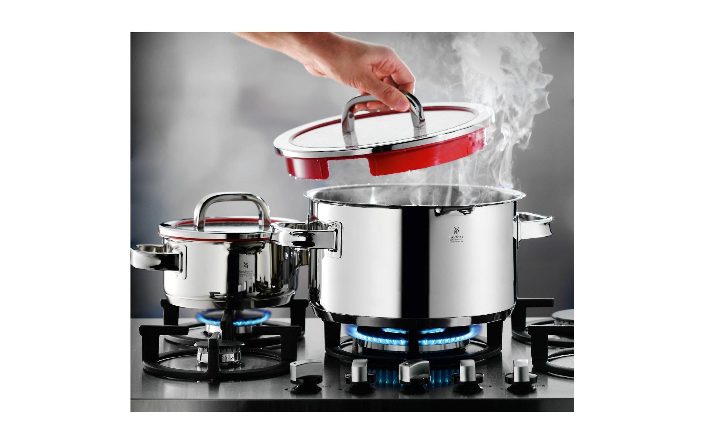 WMF Kochtopf »Function 4 4-teilig«, Edelstahl-Edelstahl 18/10