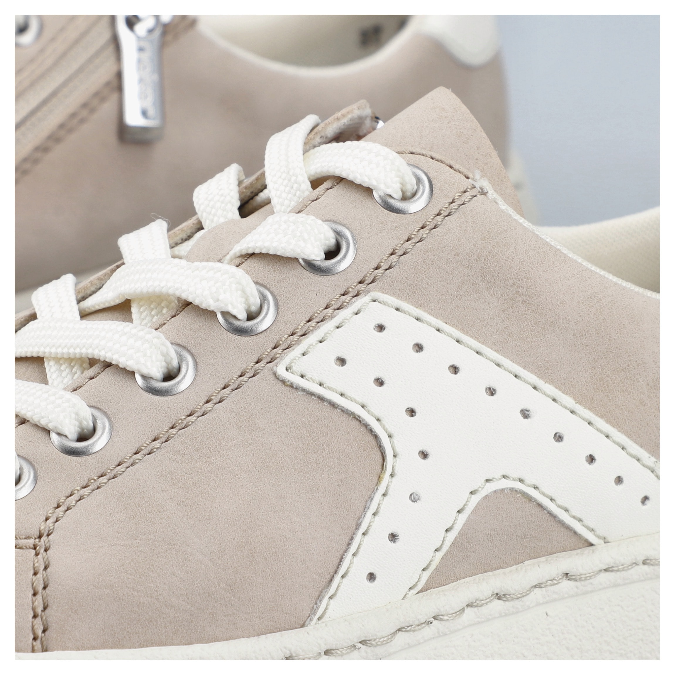 Rieker Baskets à plateforme  chaussure à lacets, chaussure basse, sneaker décontracté avec semelle plateforme mode