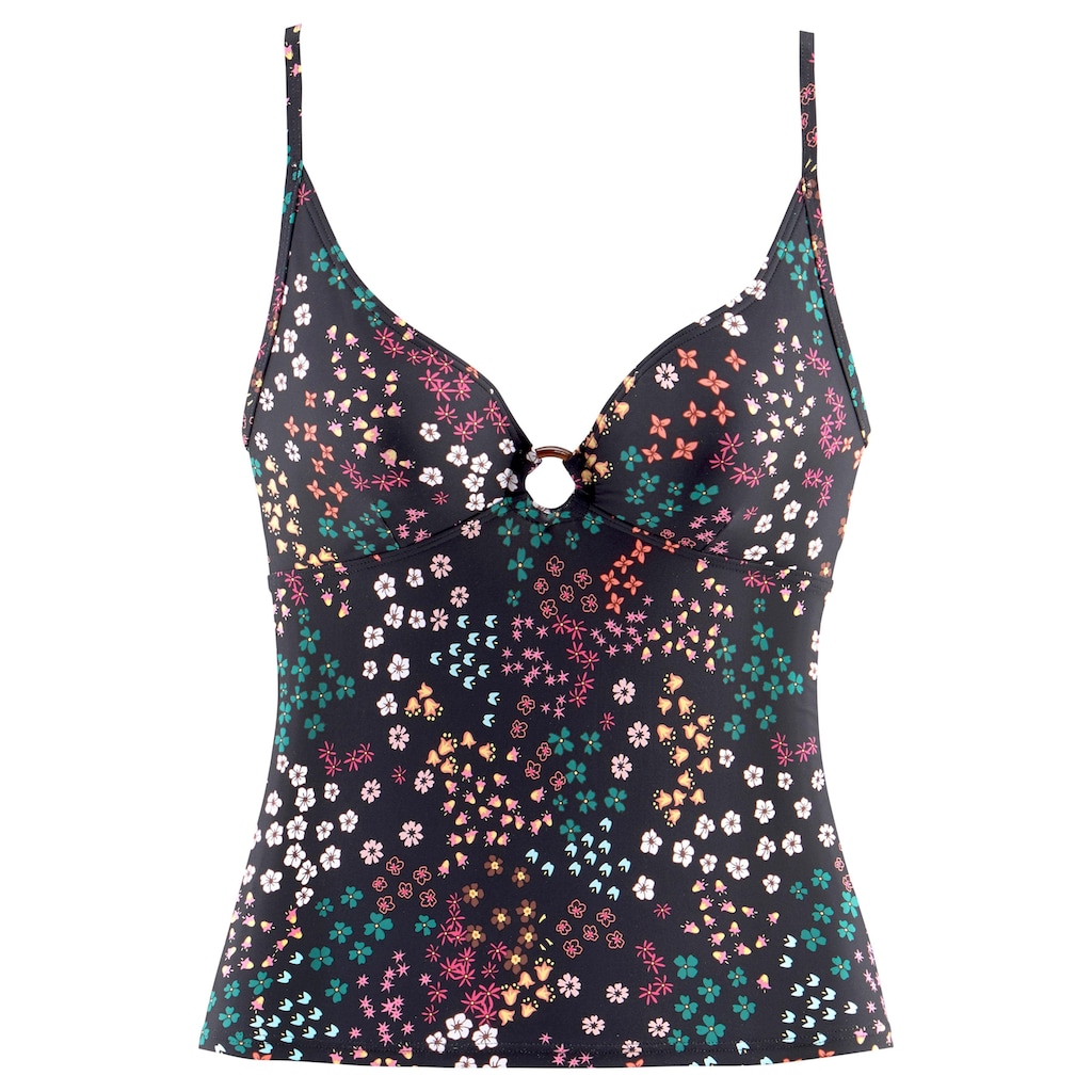 s.Oliver Tankini-Top »Milly«, mit Zierring in Horn-Optik