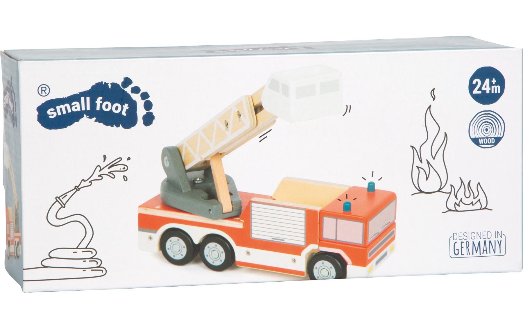 Small Foot Spielzeug-Feuerwehr »Feuerwehr mit Drehleiter«
