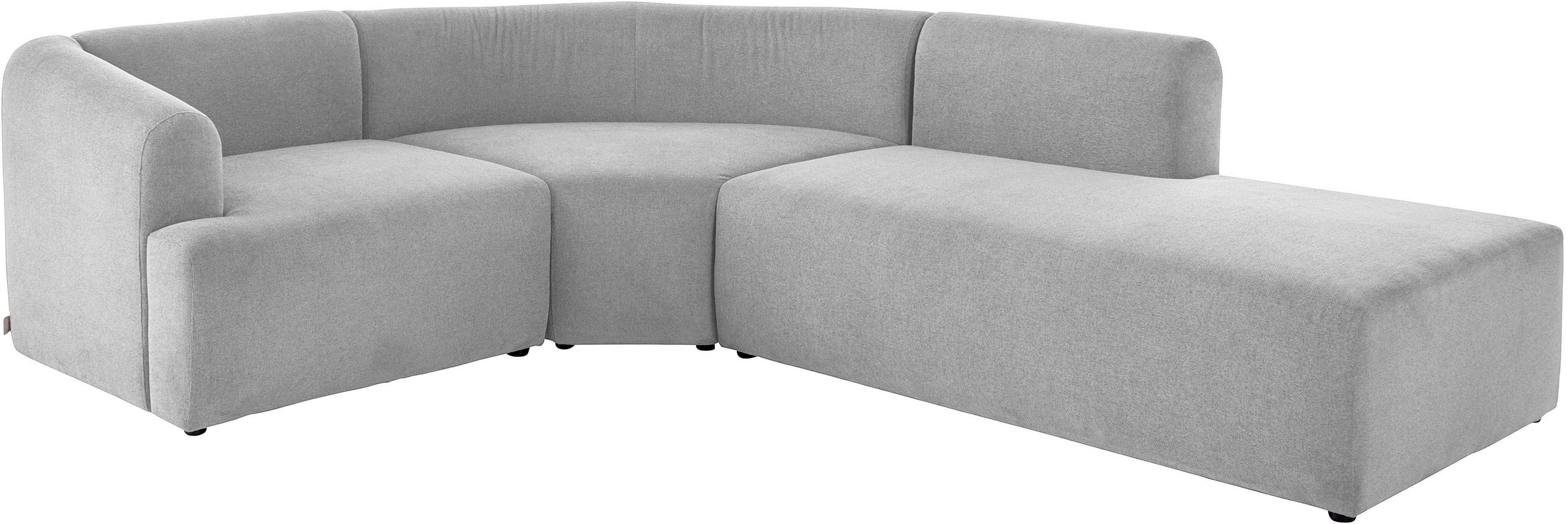 LeGer Home by Lena Gercke Ecksofa »LYZA L-Form links/rechts, Modularsofa, Masse B/T/H: 211/267/74 cm« als Modul oder separat verwendbar, für individuelle Zusammenstellung