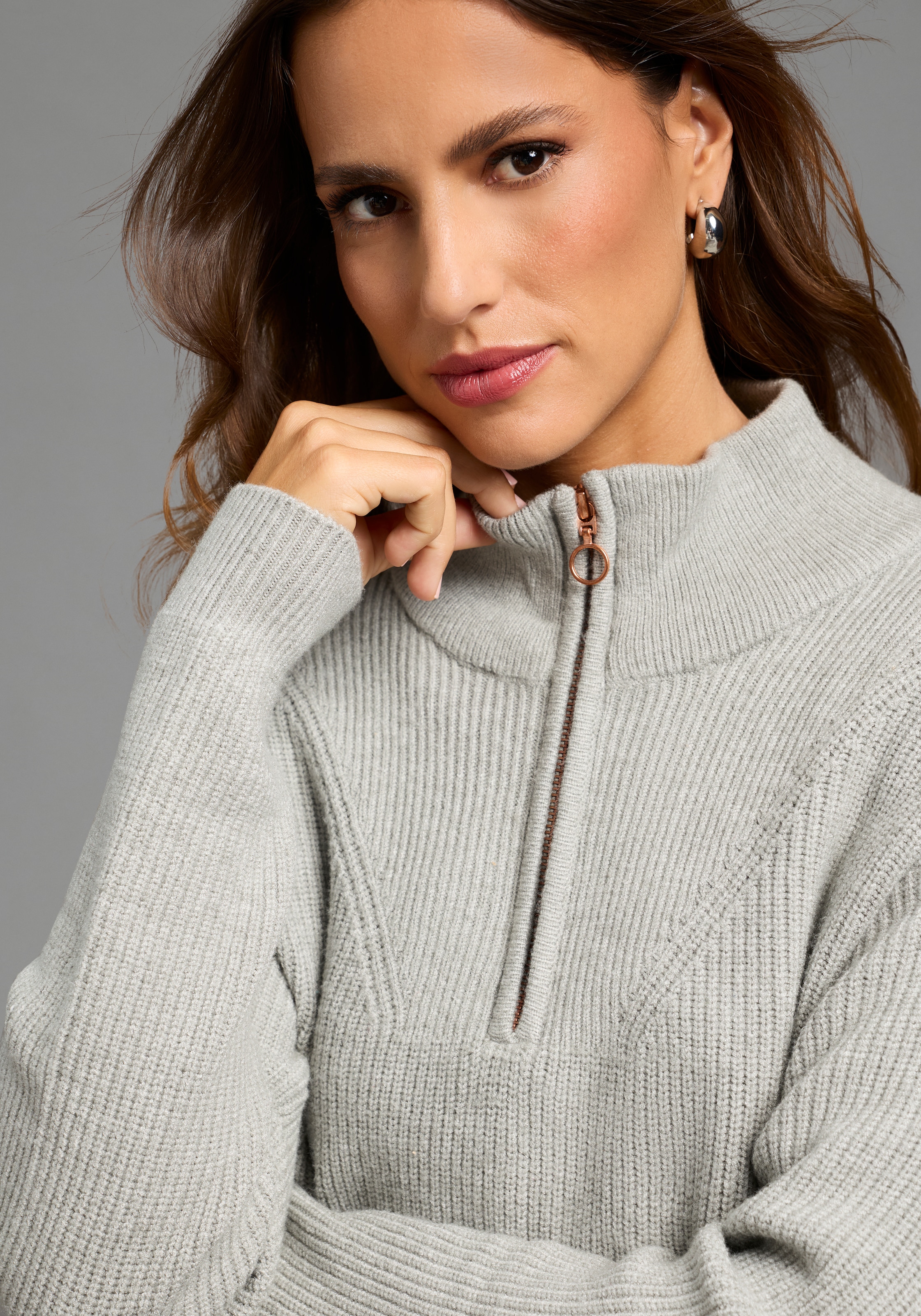 Laura Scott Troyer maille d’hiver douillette, en mélange de viscose doux
