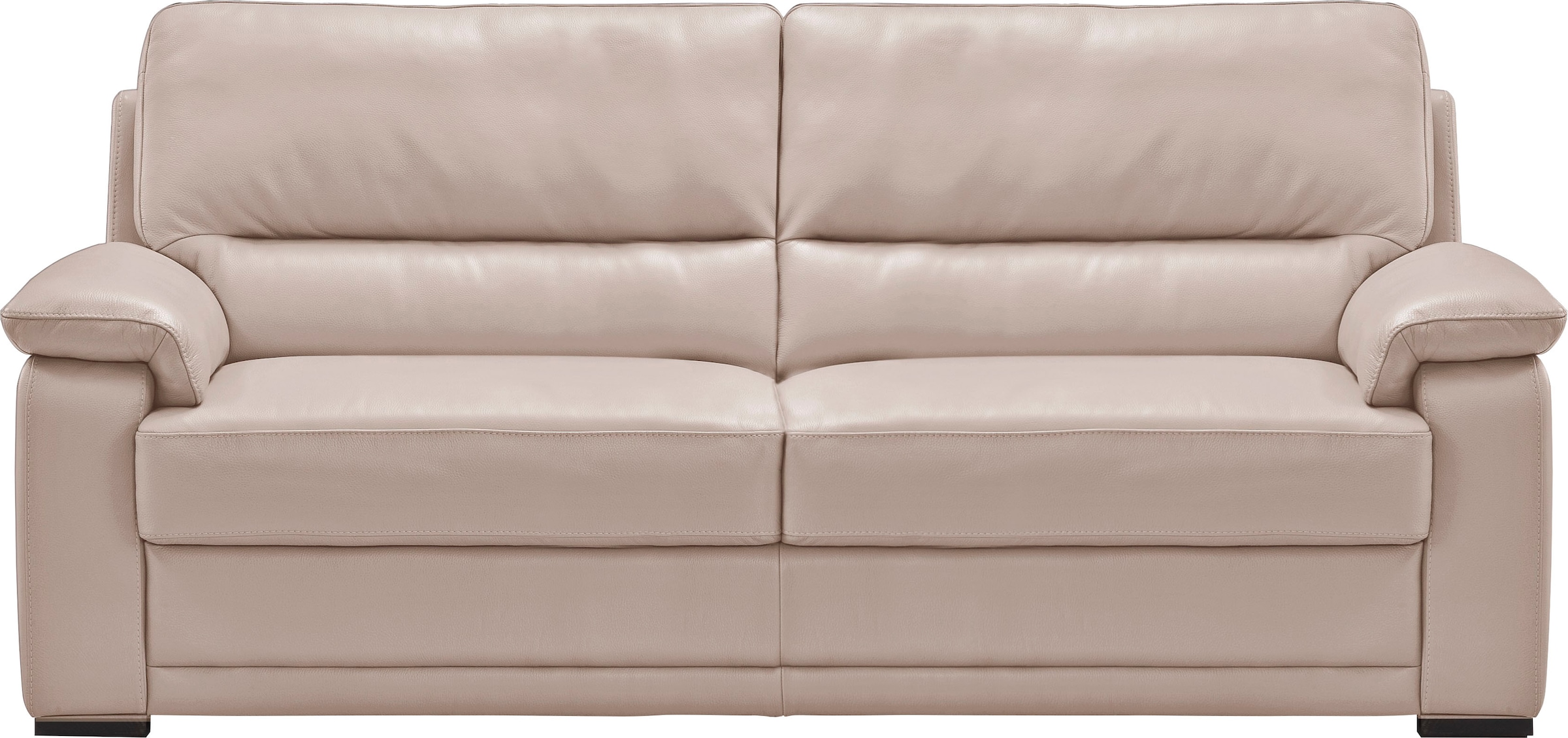 Egoitaliano 2,5-Sitzer »Doris, modernes Designersofa, Ledersofa mit erstklassiger Sitzqualität«, edle Detailverarbeitung, perfekte Polsterung, aus hochwertigem Leder