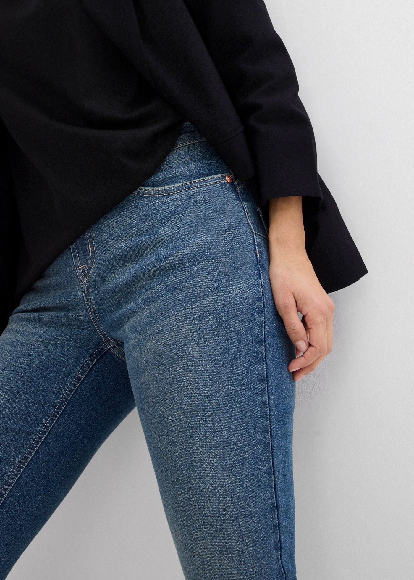 bonprix Jeans skinny 1 pièces mit Stretch-Anteil, bequemer Sitz, hoher Baumwollanteil
