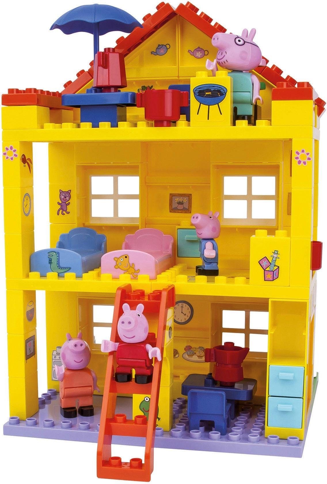 Image of BIG Konstruktions-Spielset »BIG-Bloxx Peppa Pig, Peppa House«, (107 St.) bei Ackermann Versand Schweiz