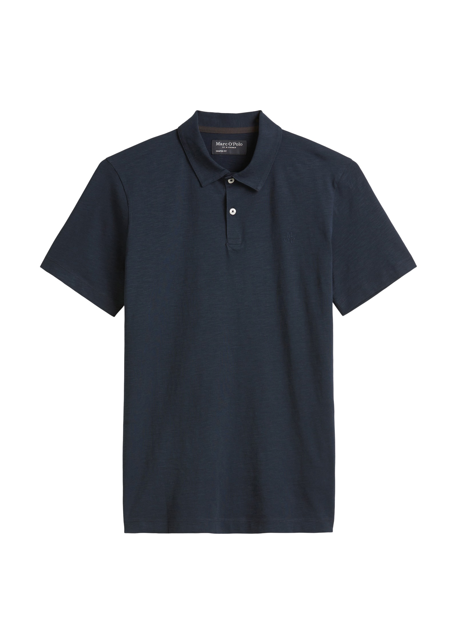 Marc O'Polo Poloshirt, mit lebendiger, bewegter Oberfläche