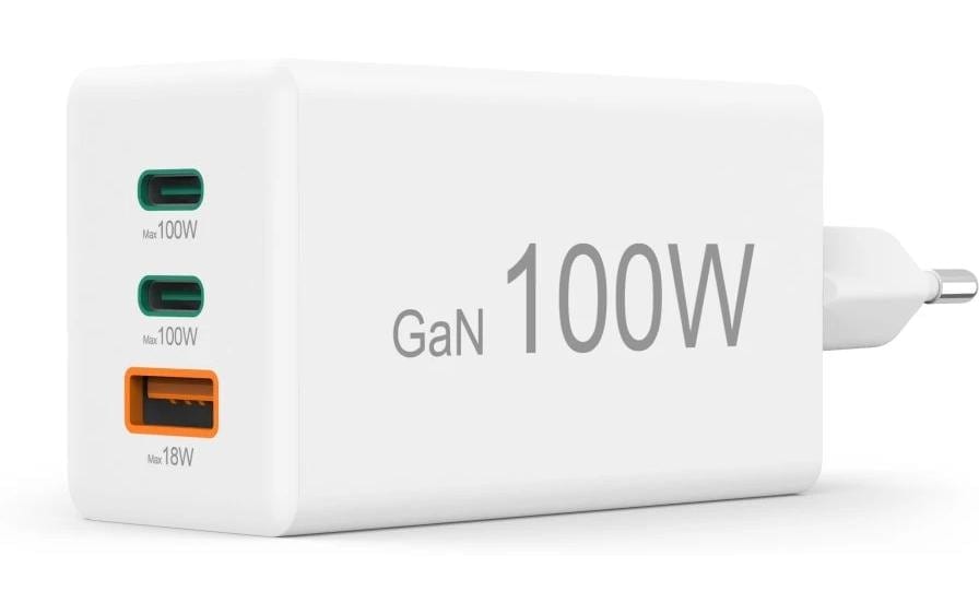 Hama USB-Ladegerät »Gan charger 1x USB-A 2x USB-C 100 W«