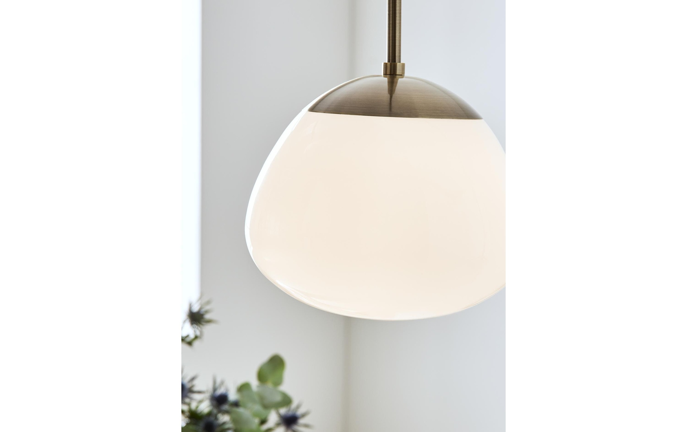 Markslöjd Pendelleuchte »Pendelleue Antique/Weiss«, 1 flammig, Leuchtmittel E27 | Leuchtmittel wechselbar