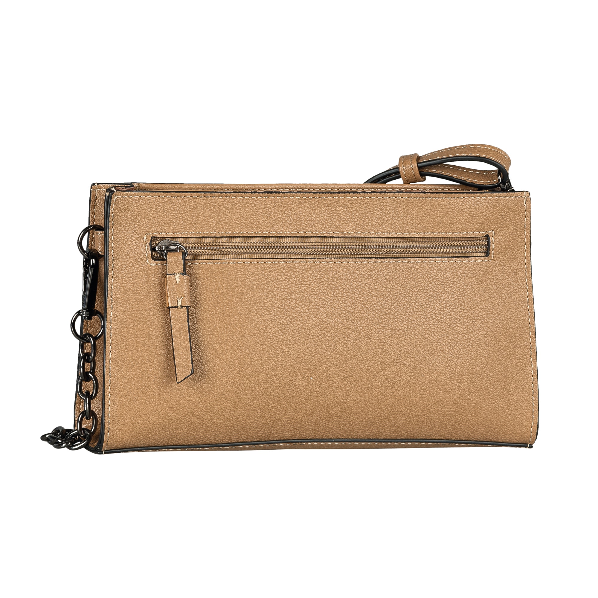 TOM TAILOR Denim Sac à bandoulière »Lennon« Damen Schultertasche, Handtasche mit abnehmbarer Metallkette