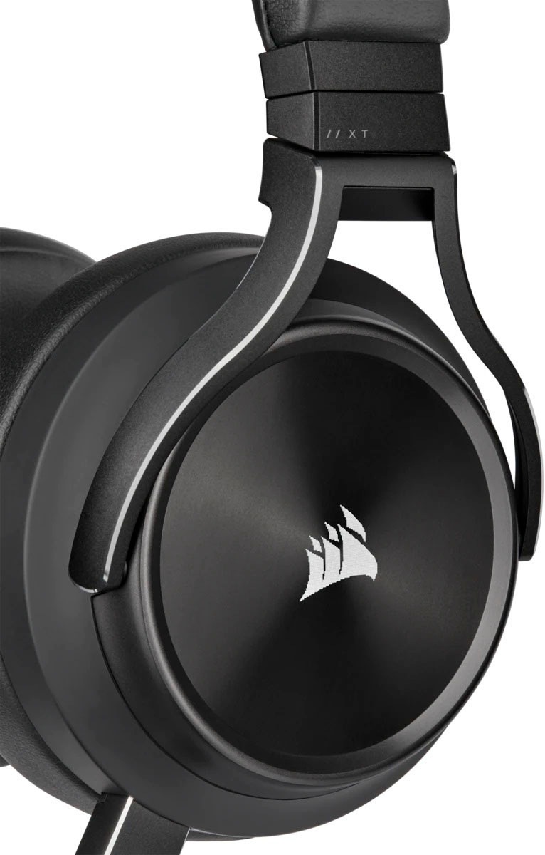 Corsair Gaming-Headset »VIRTUOSO RGB WIRELESS XT«, Bluetooth-WLAN (WiFi), Mikrofon abnehmbar