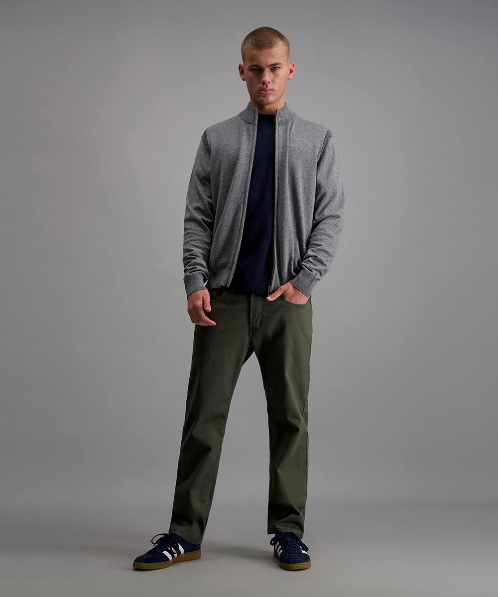 Pioneer Authentic Jeans Veste en tricot , aus Baumwolle
