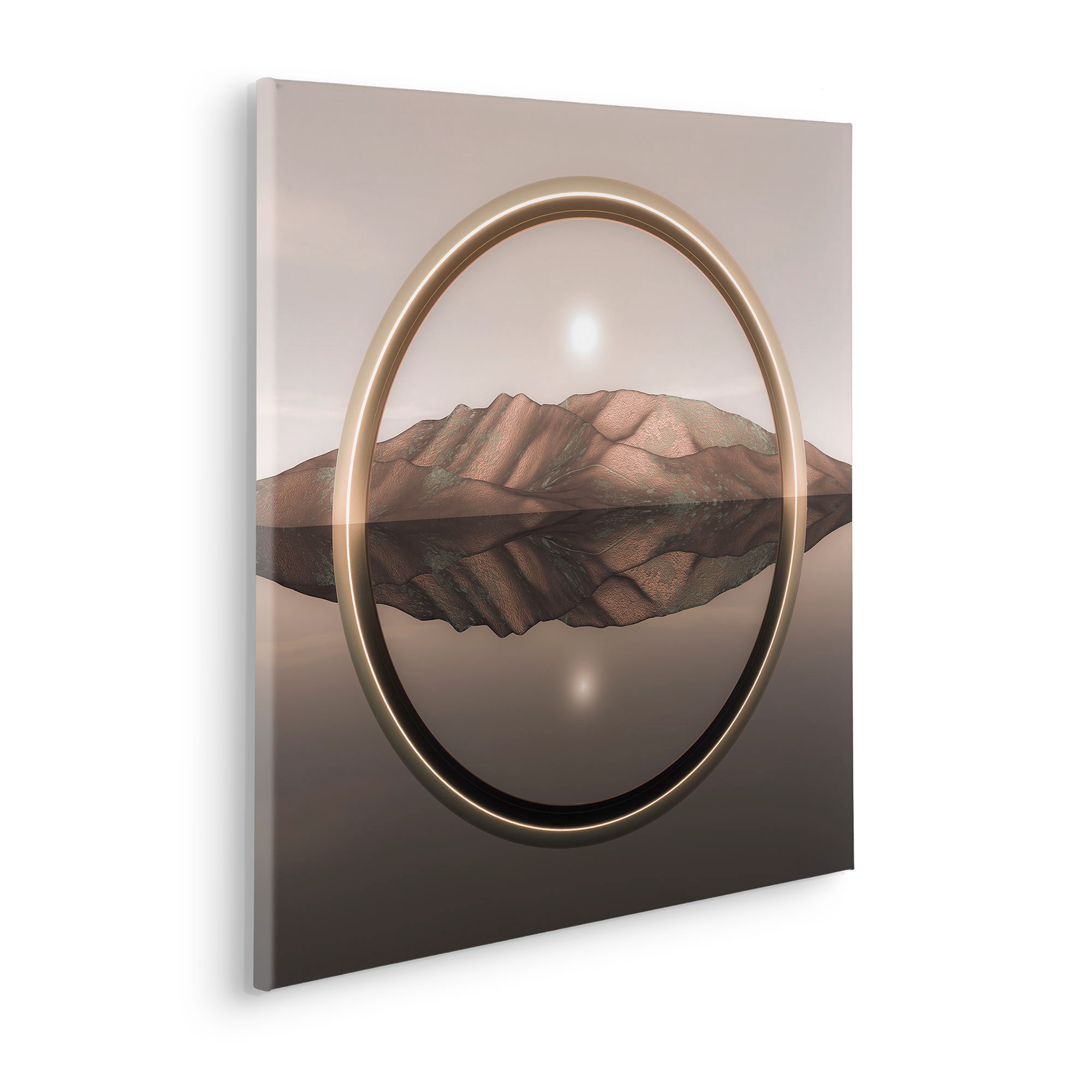 Komar Leinwandbild »Grateful - Grösse 60 x 60 cm« Natur 1 Stk. tlg. Keilrahmenbild mi Echtholzrahmen