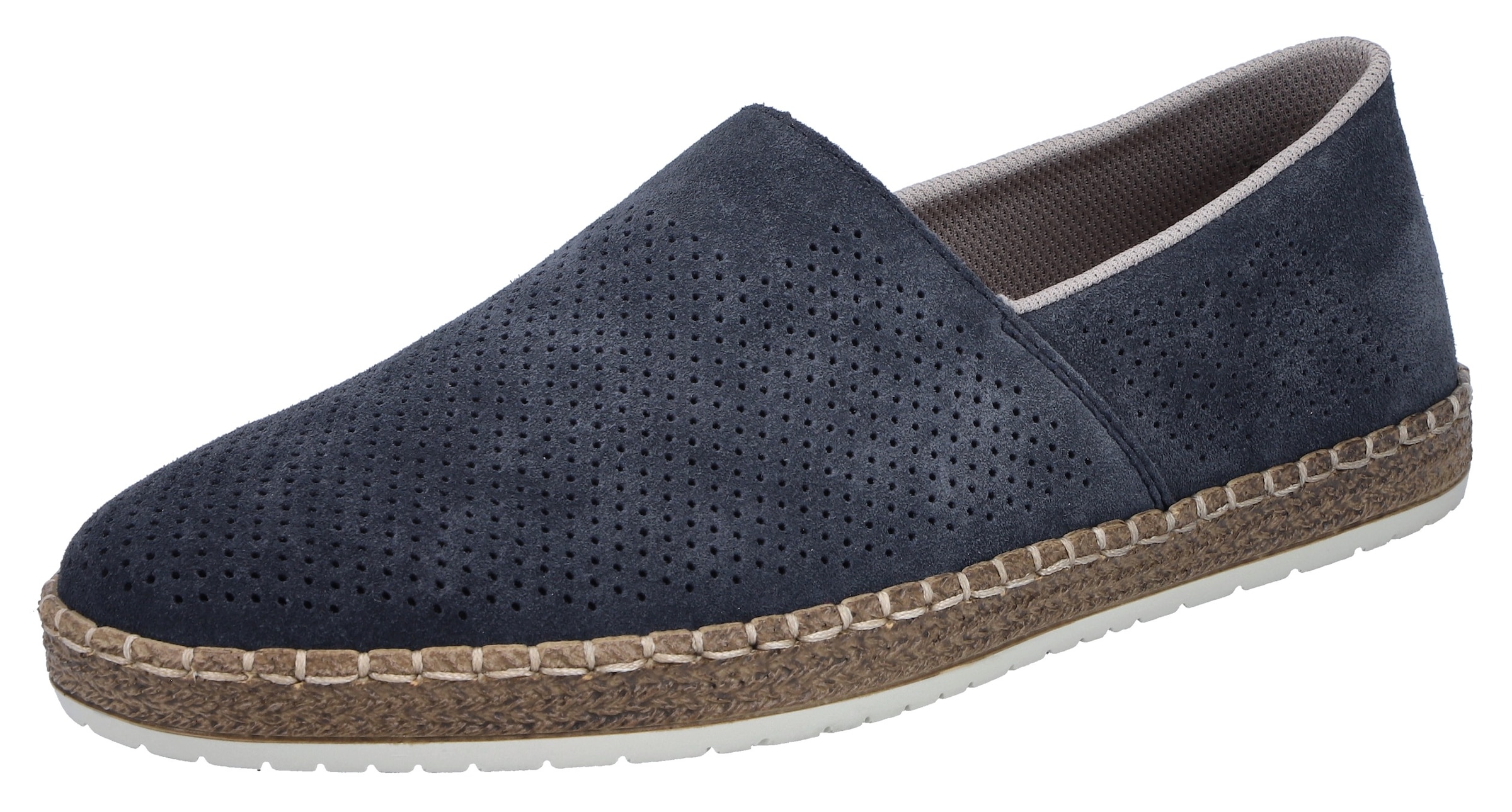 Rieker Slipper  , chaussure à enfiler, mocassin décontracté, mocassin avec perforations