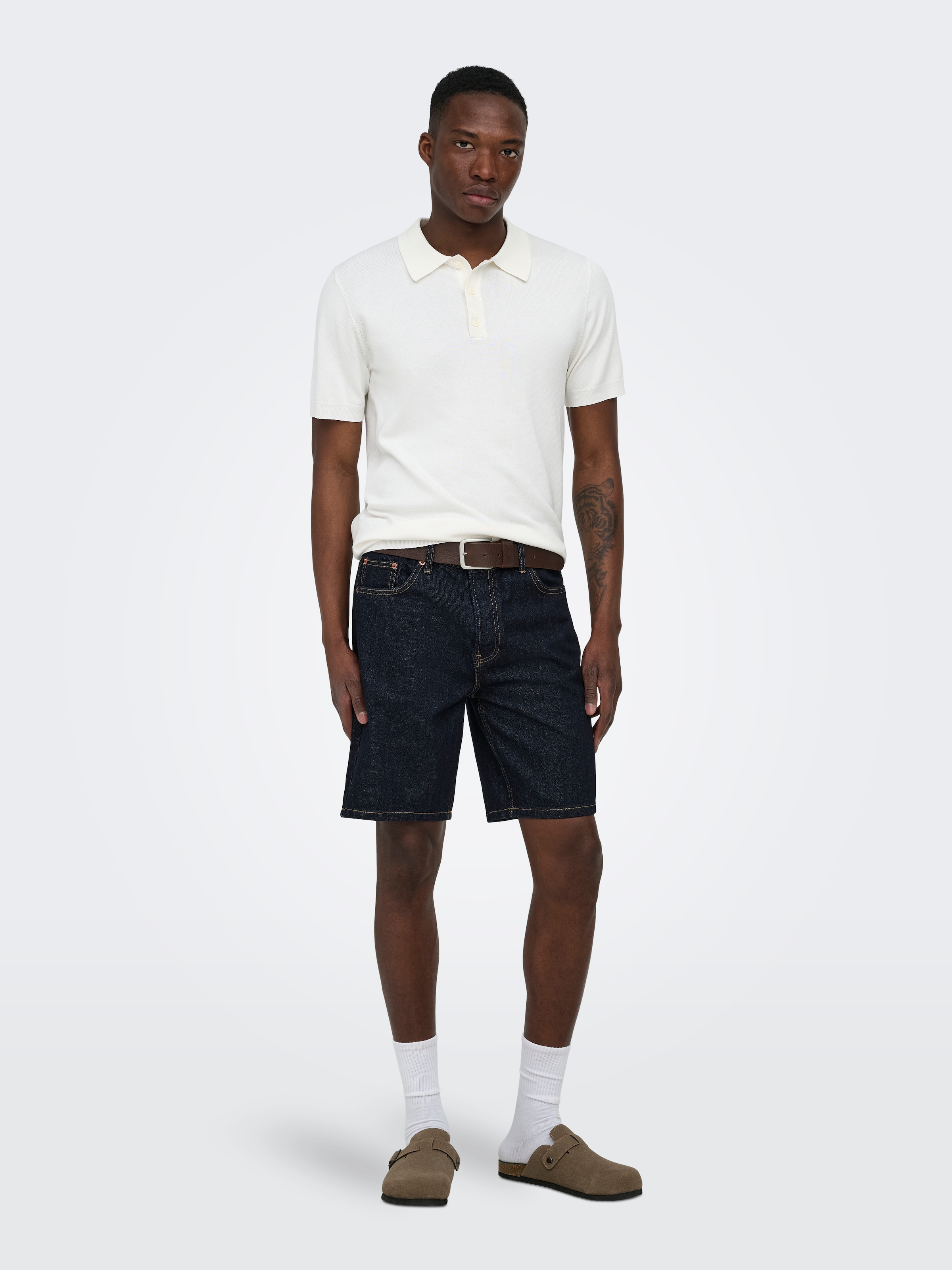 ONLY & SONS Shorts »ONSEDGE RINSE 6496 AZG DNM SHORTS NOOS«