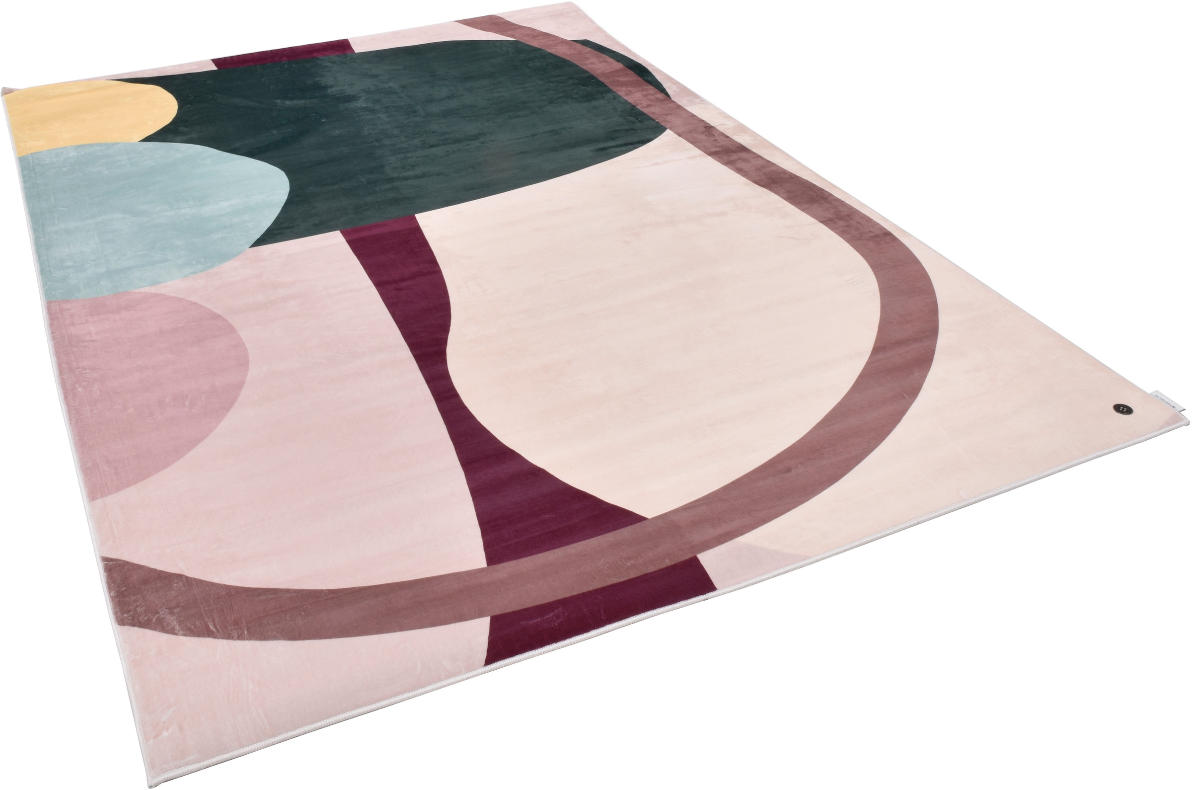 Image of TOM TAILOR HOME Teppich "Shapes - FOUR" rechteckig 5 mm Höhe Kurzflor, bedruckt, modernes Design
