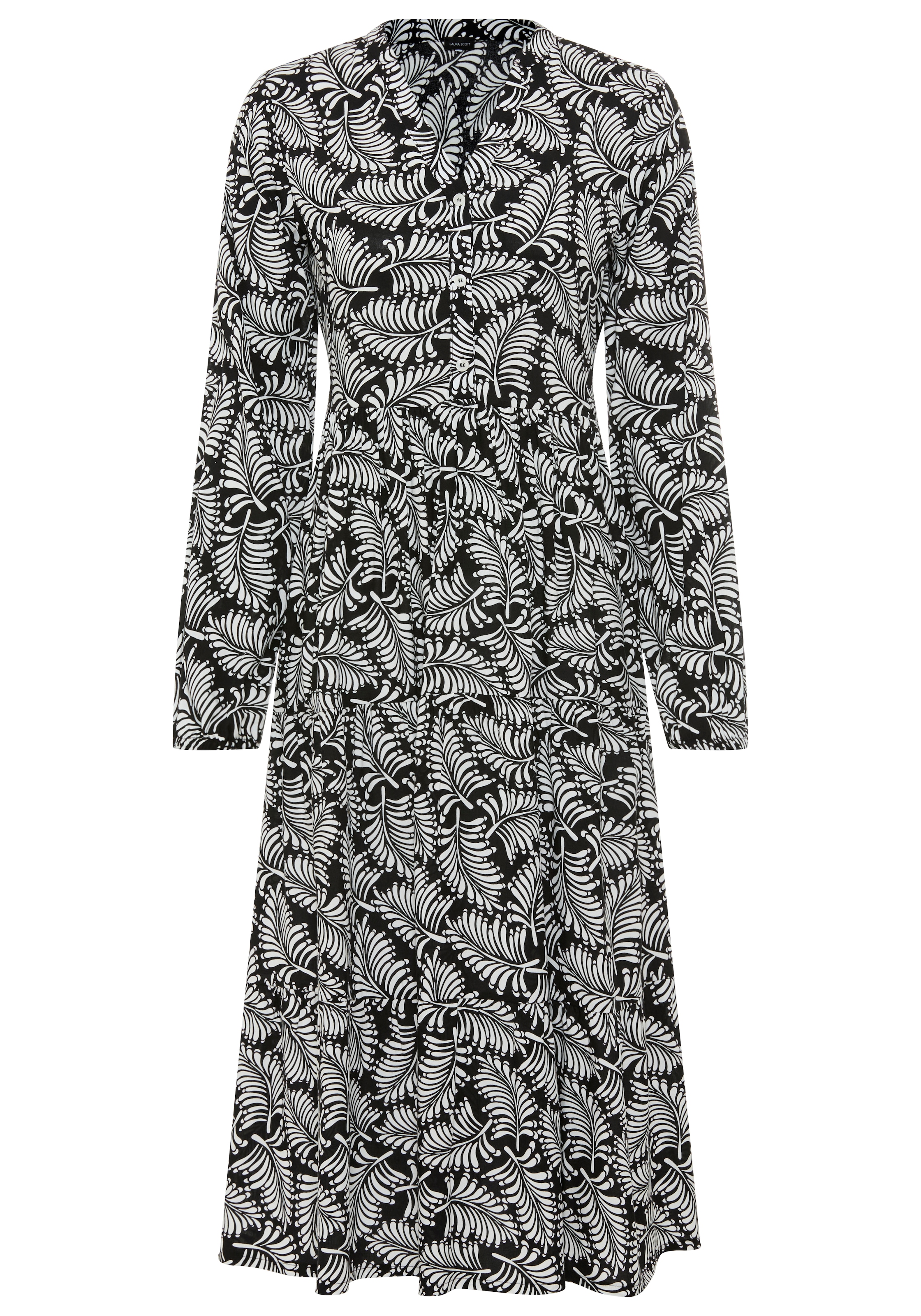 Laura Scott Maxi robe pour affaires, décontracté, printemps et fête, en viscose
