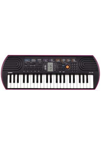 CASIO Keyboard »Mini-Keyboard SA-78«, mit 44 Minitasten kaufen