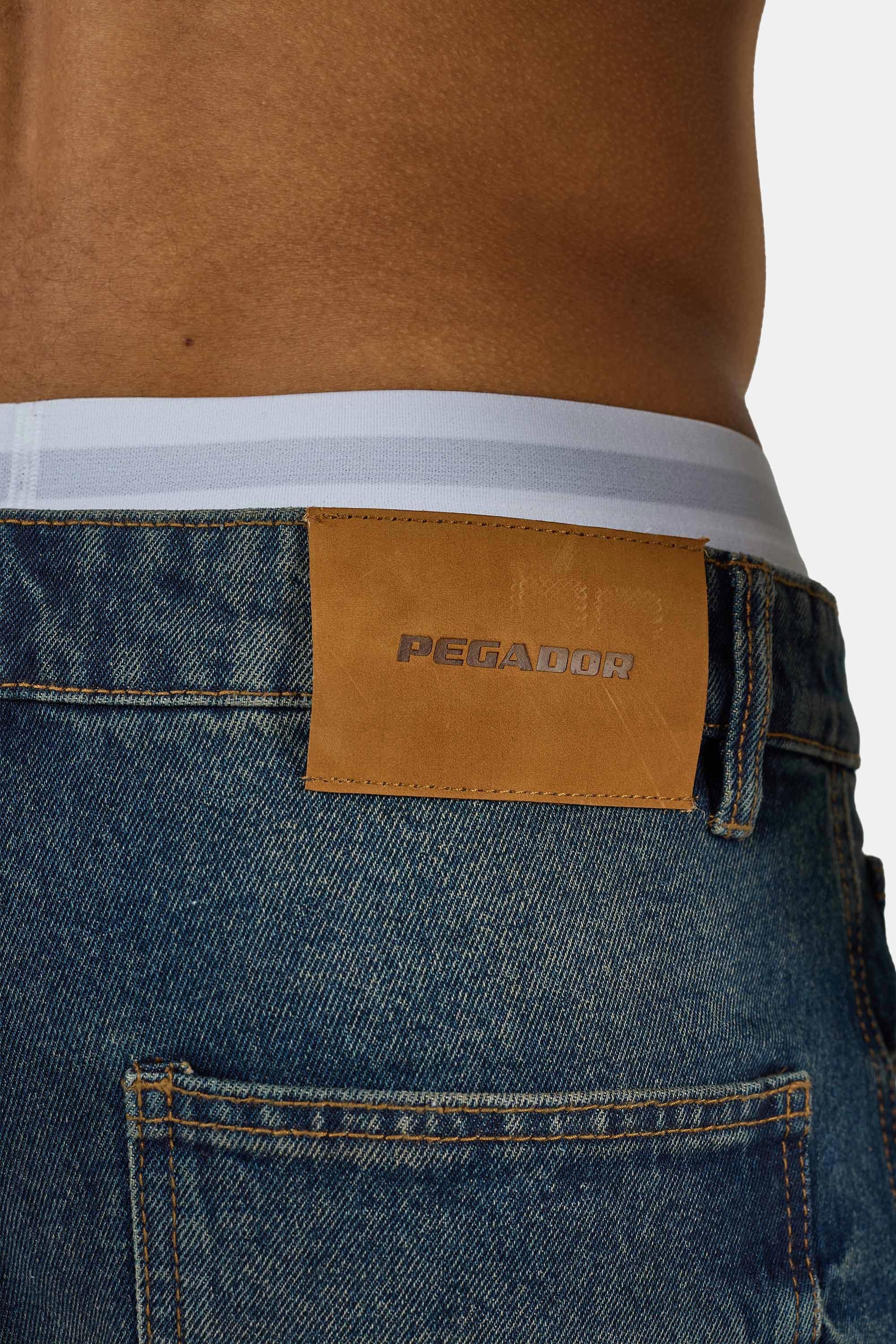 PEGADOR Short en jean »Kolar Jorts« coton, coupe régulière