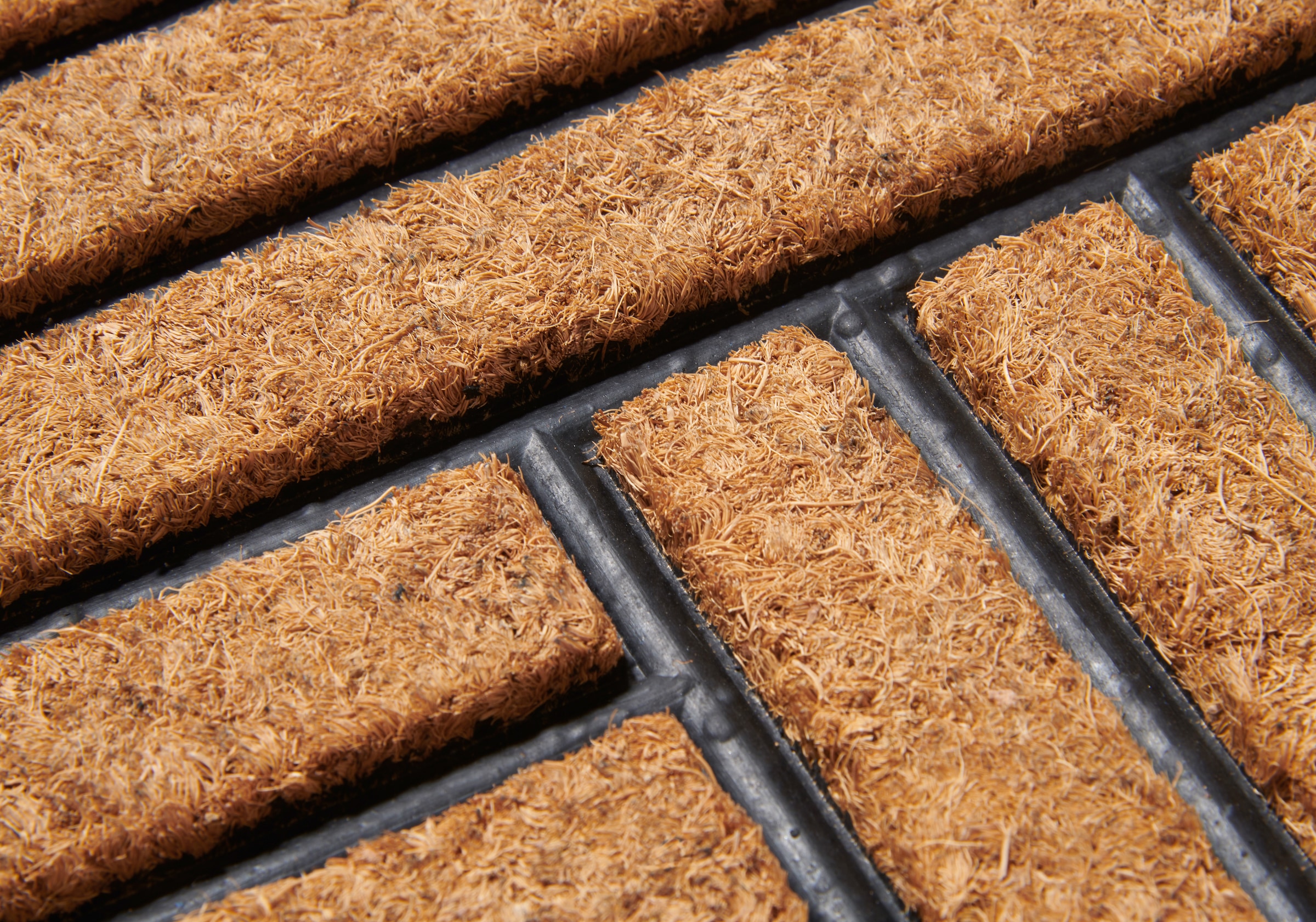 HANSE Home Fussmatte »Mix Mats Gummi Kokos Crossings, Türmatte«, rechteckig, 20 mm Höhe, Strapazierfähig, pflegeleicht, robust, wetterfest, UV-beständig