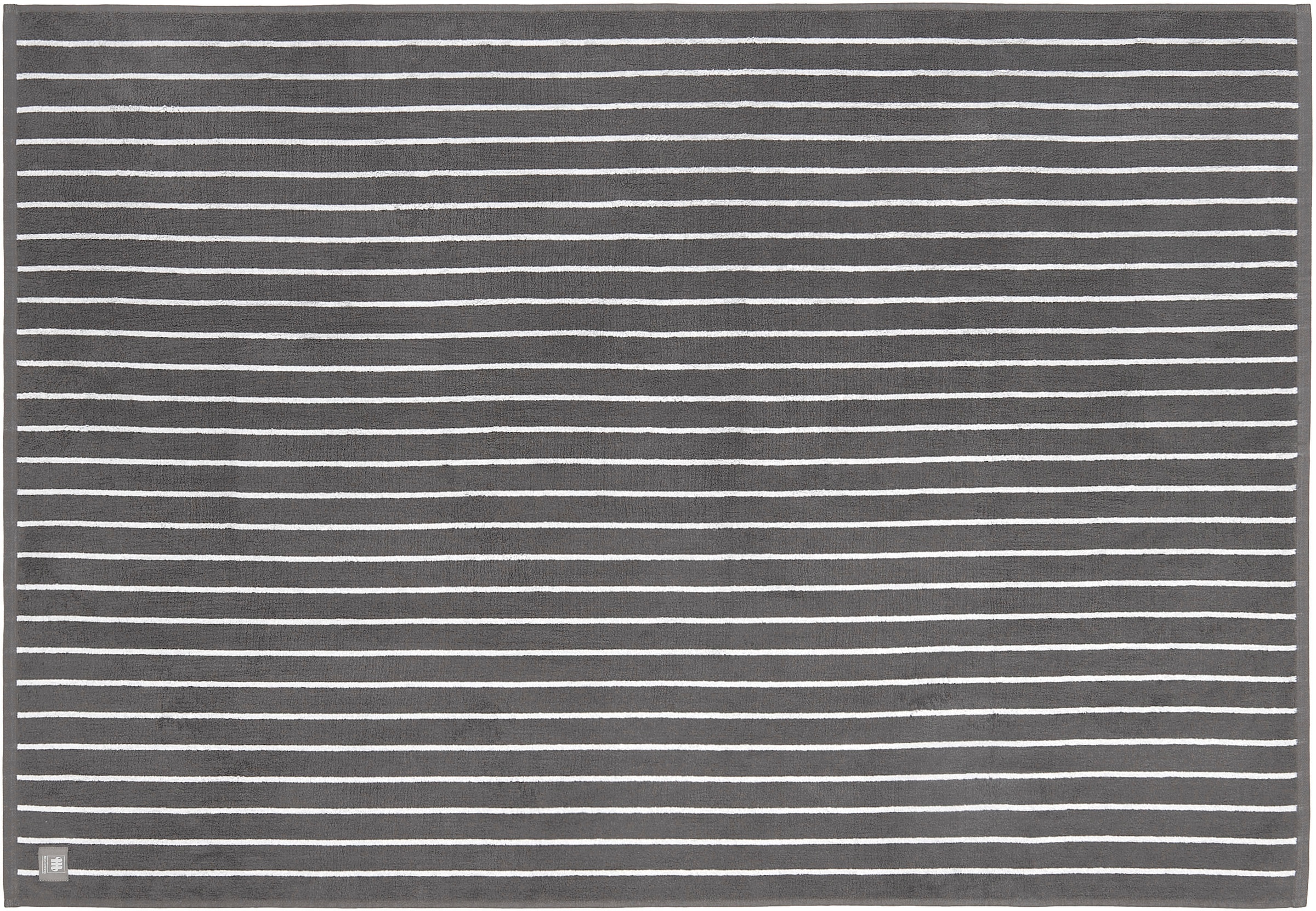 Musterring Badetuch »Needlestripe«, (1 St., Duschtuch 100 x 150 cm), hautschmeichelnd, super weich