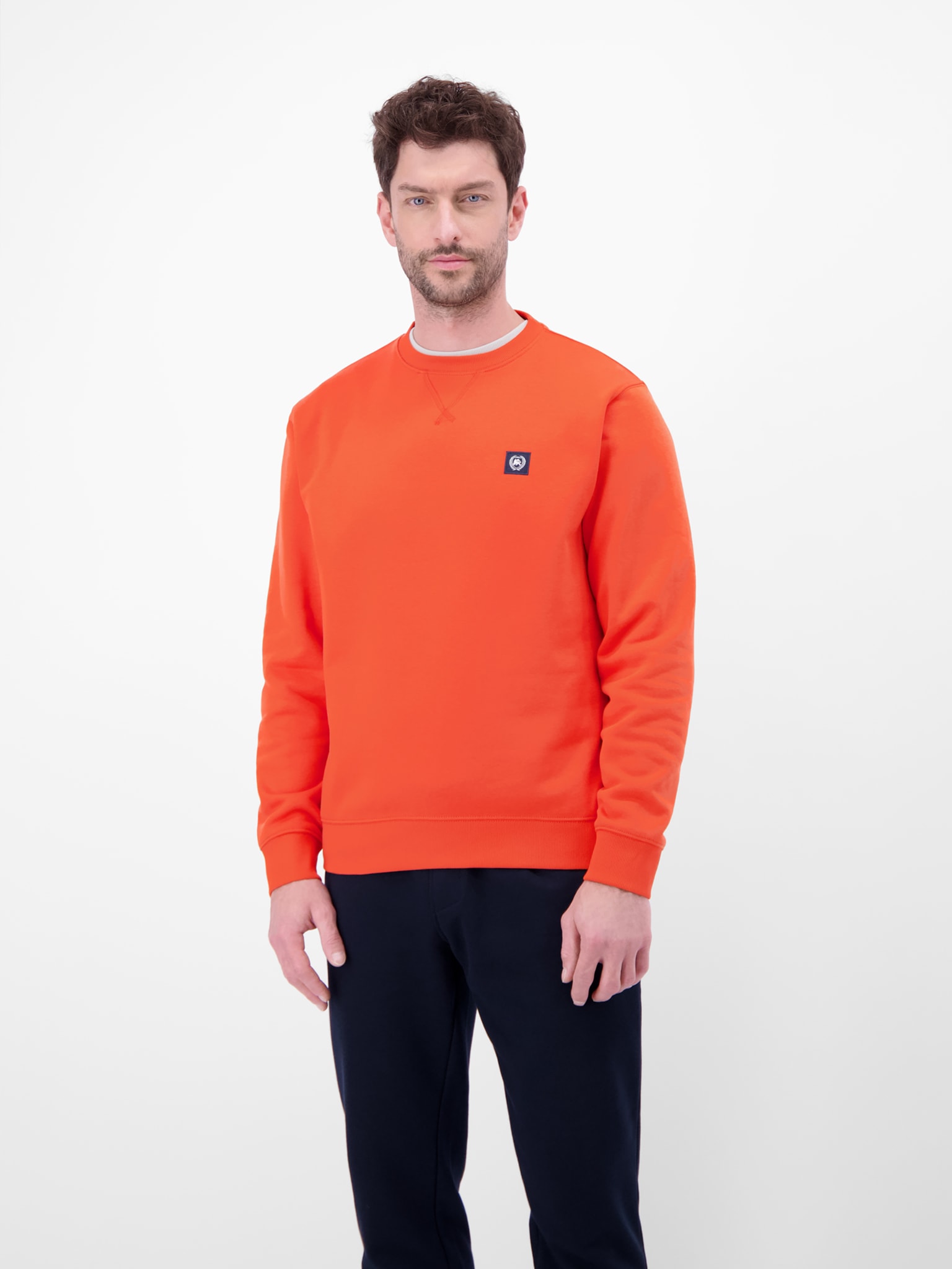 LERROS Sweatshirt , mit Logo-Badge
