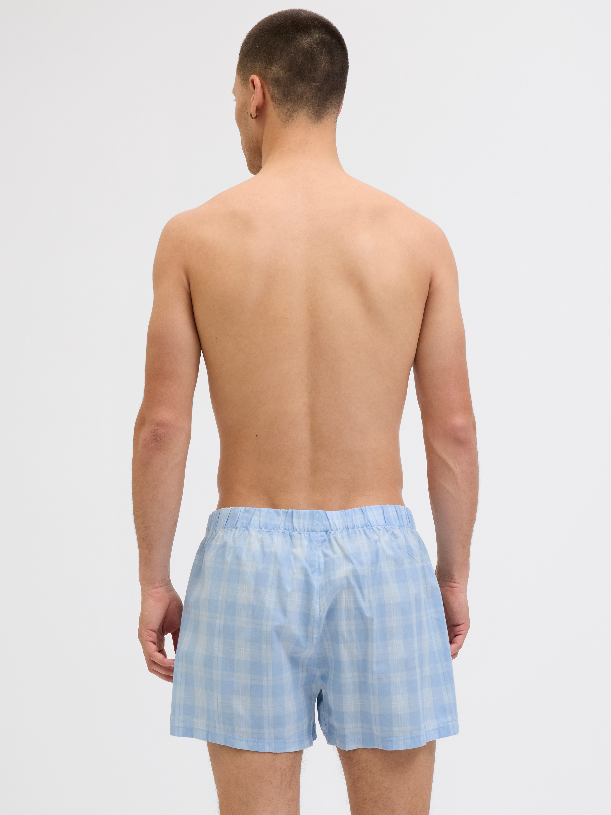 Jack & Jones Boxershorts »JACMILANO WOVEN BOXERS 3 PACK NOOS« Packung, 3 Stk. tlg.,