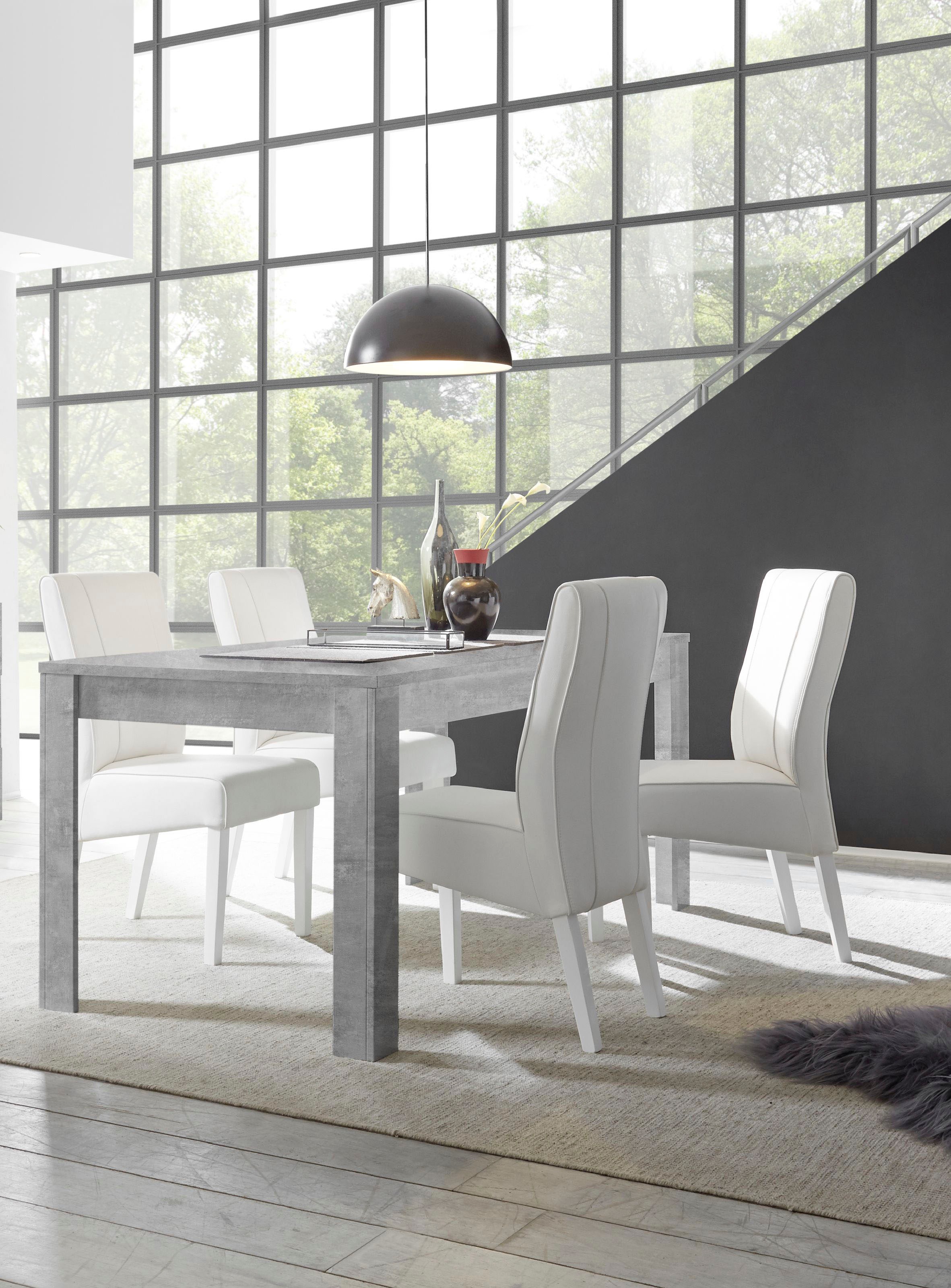 INOSIGN Esstisch »Dama 180 x 90 cm, Küchentisch, Esszimmertisch,« rechteckig, Tischplattenstärke 22 mm, verschiedene Farben