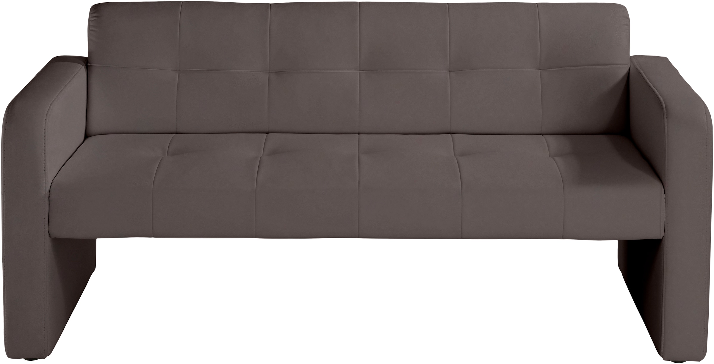 exxpo - sofa fashion Sitzbank »Barista Küchensofa, kompakte Stellmasse, Sitzhöhe 49cm«, mit Rückenlehne