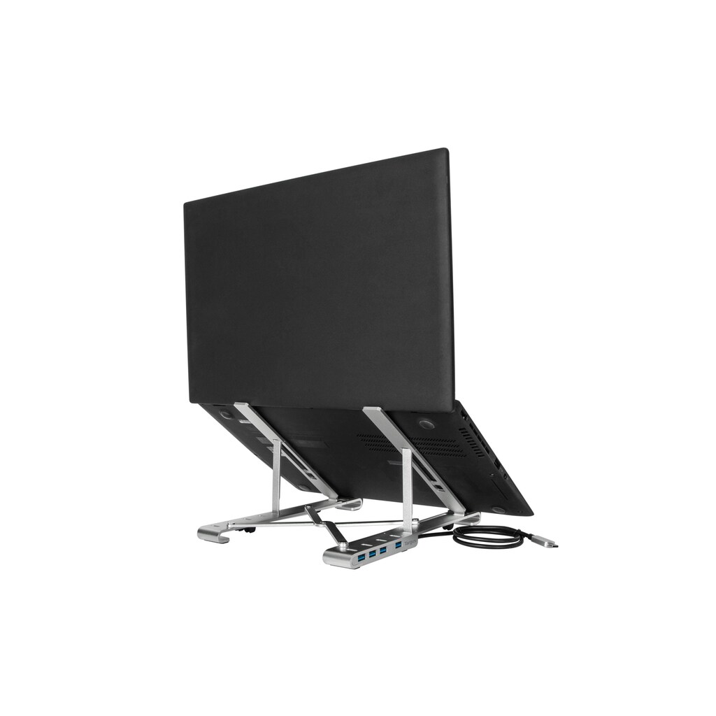 Targus Laptop-Ständer »mit integriertem USB-A-Hub 10-15,6«