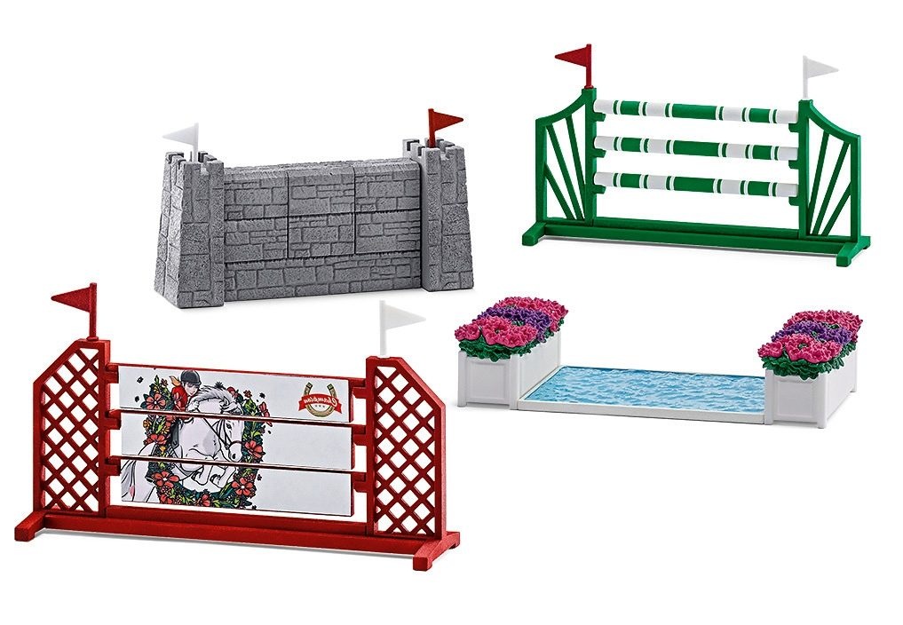 Image of Schleich® Spielwelt »Horse Club, Springparcours (42271)«, Made in Germany bei Ackermann Versand Schweiz