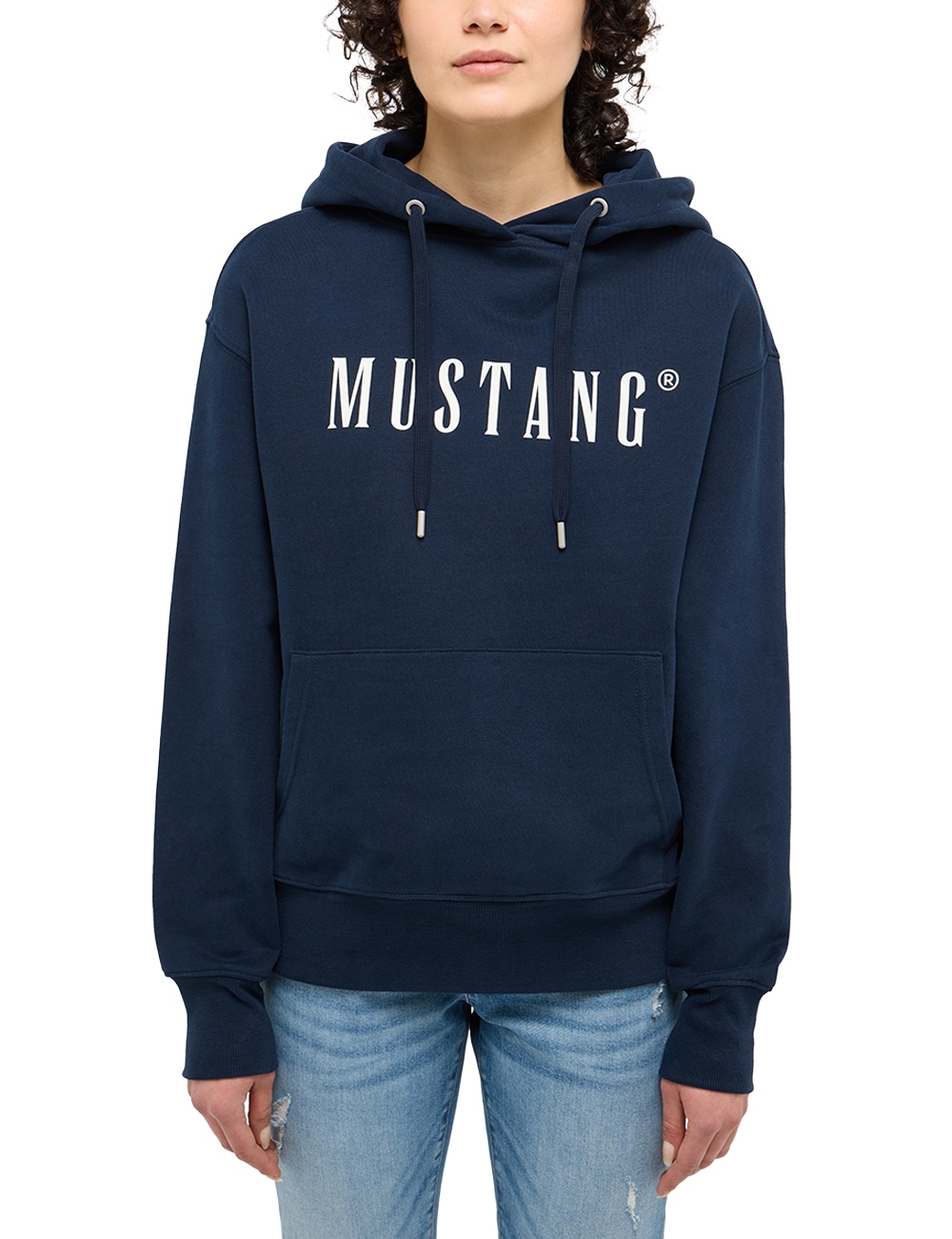 Image of MUSTANG Sweatshirt "Style Margo", mit Logo Print