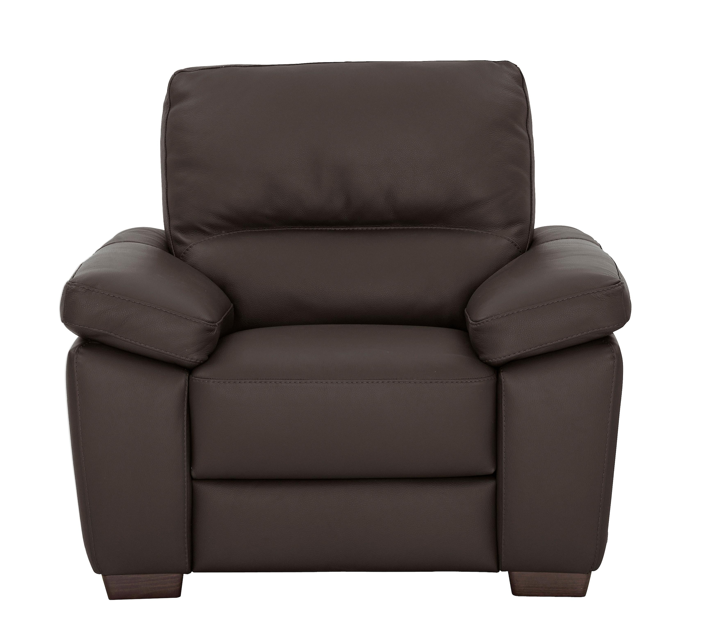 CALIA ITALIA Fauteuil »Gaia, hochwertiger, edler Ledersessel mit erstklassigem Sitzkomfort« in zwei hochwertigen Lederqualitäten