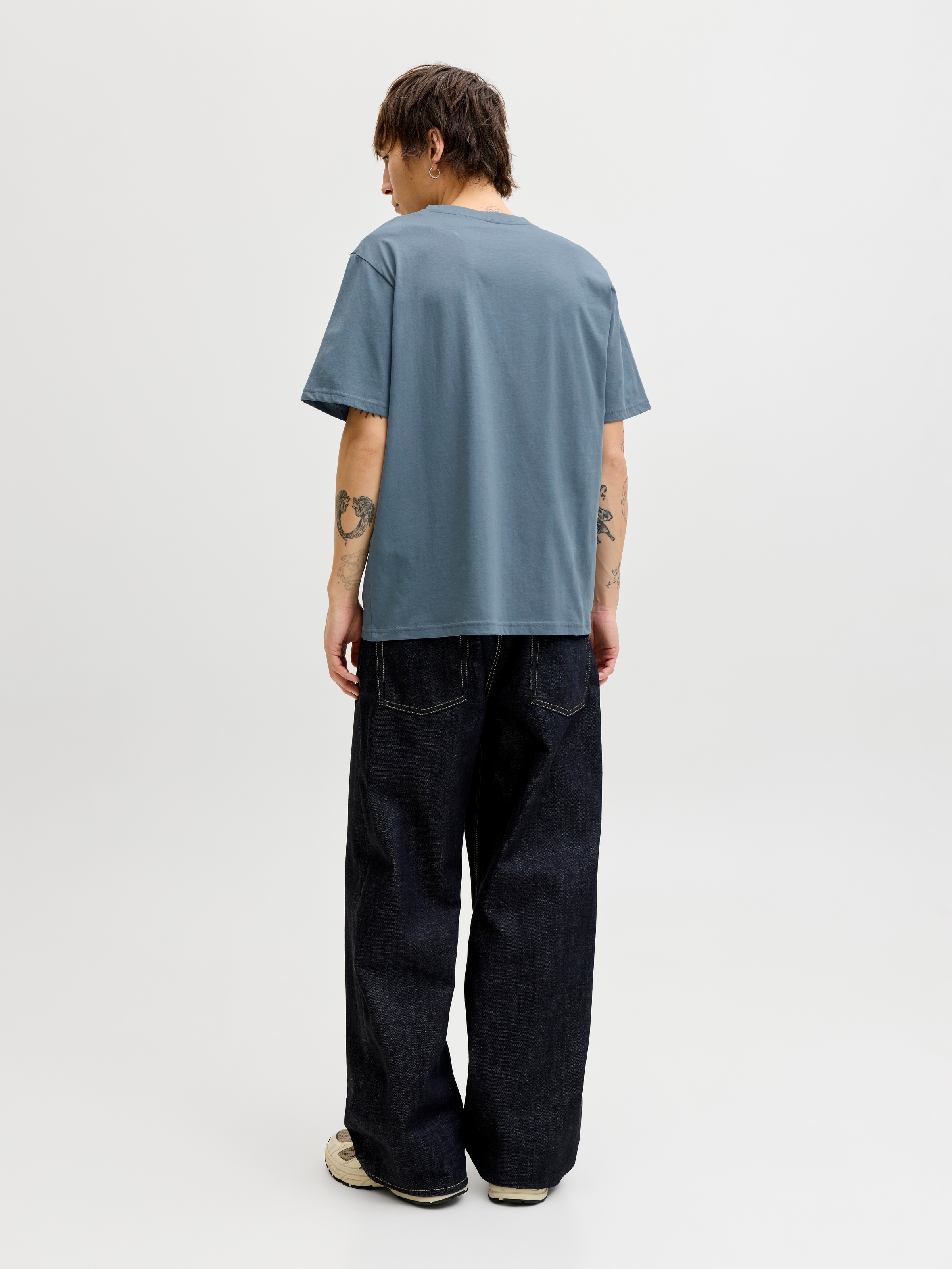 Jack & Jones T-shirt »JJESOHO TEE SS CREW NECK NOOS« coton, coupe décontractée
